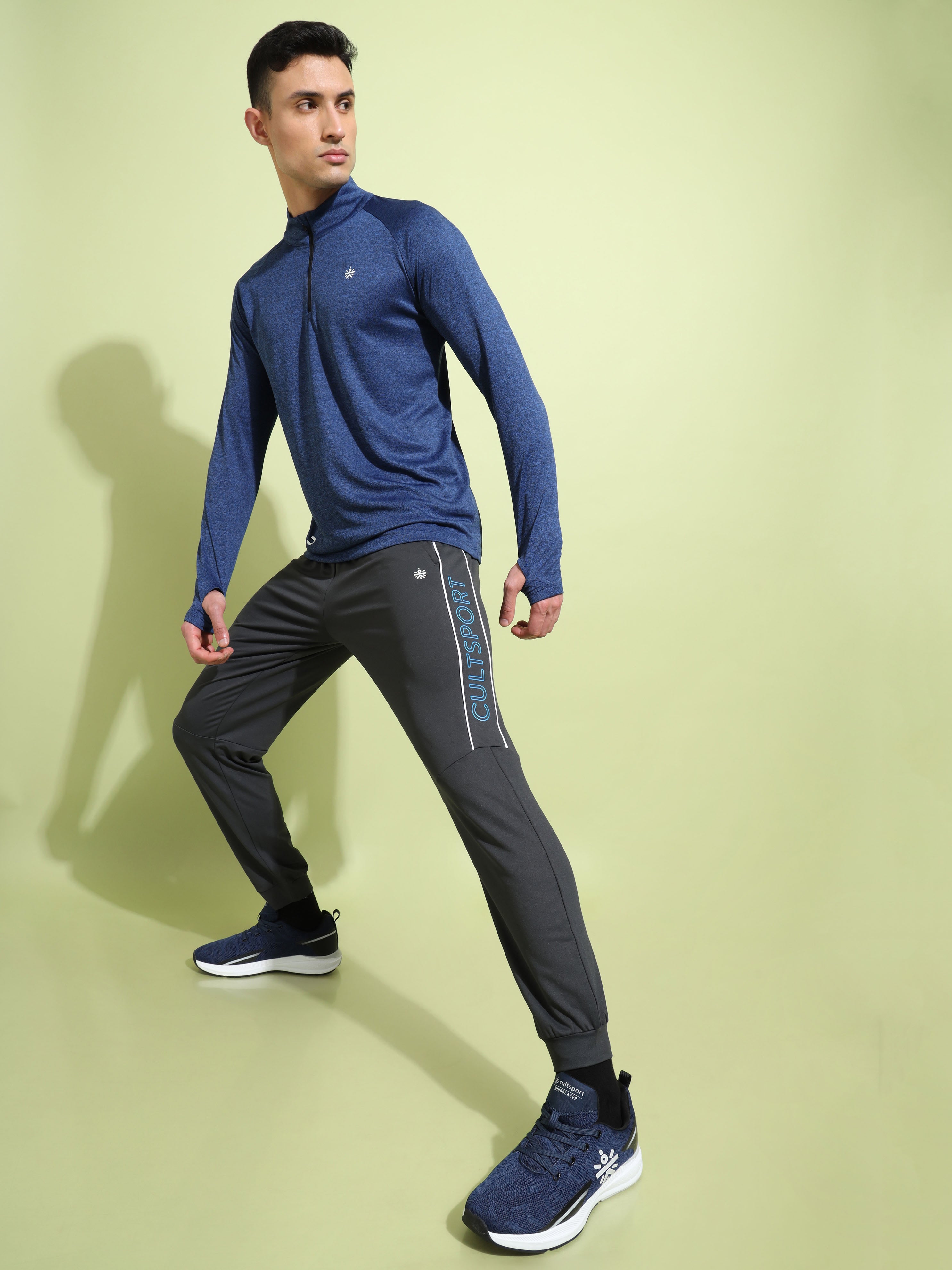 Contrast Print Active Joggers