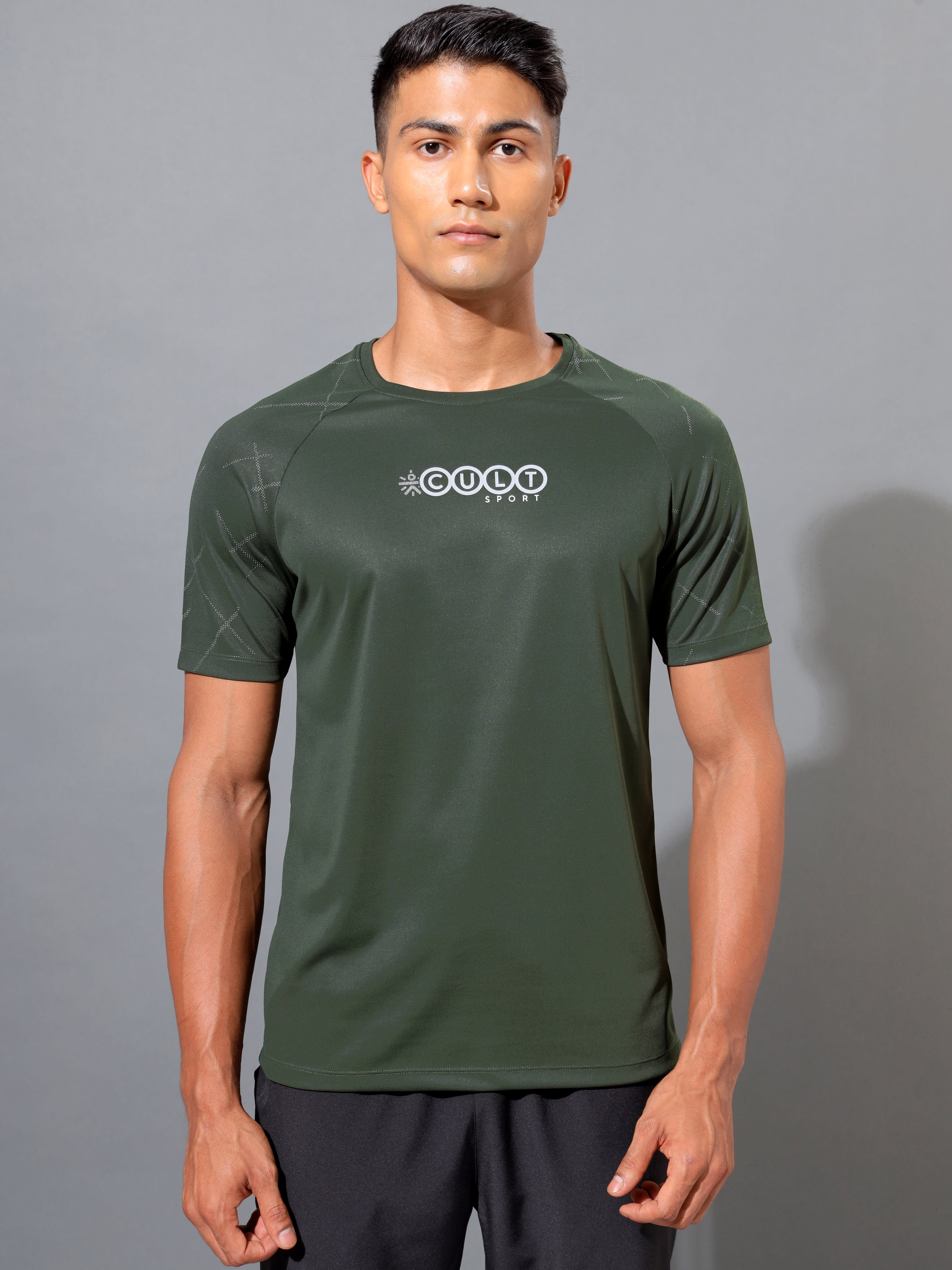 Performance T-shirt with Chest Print
