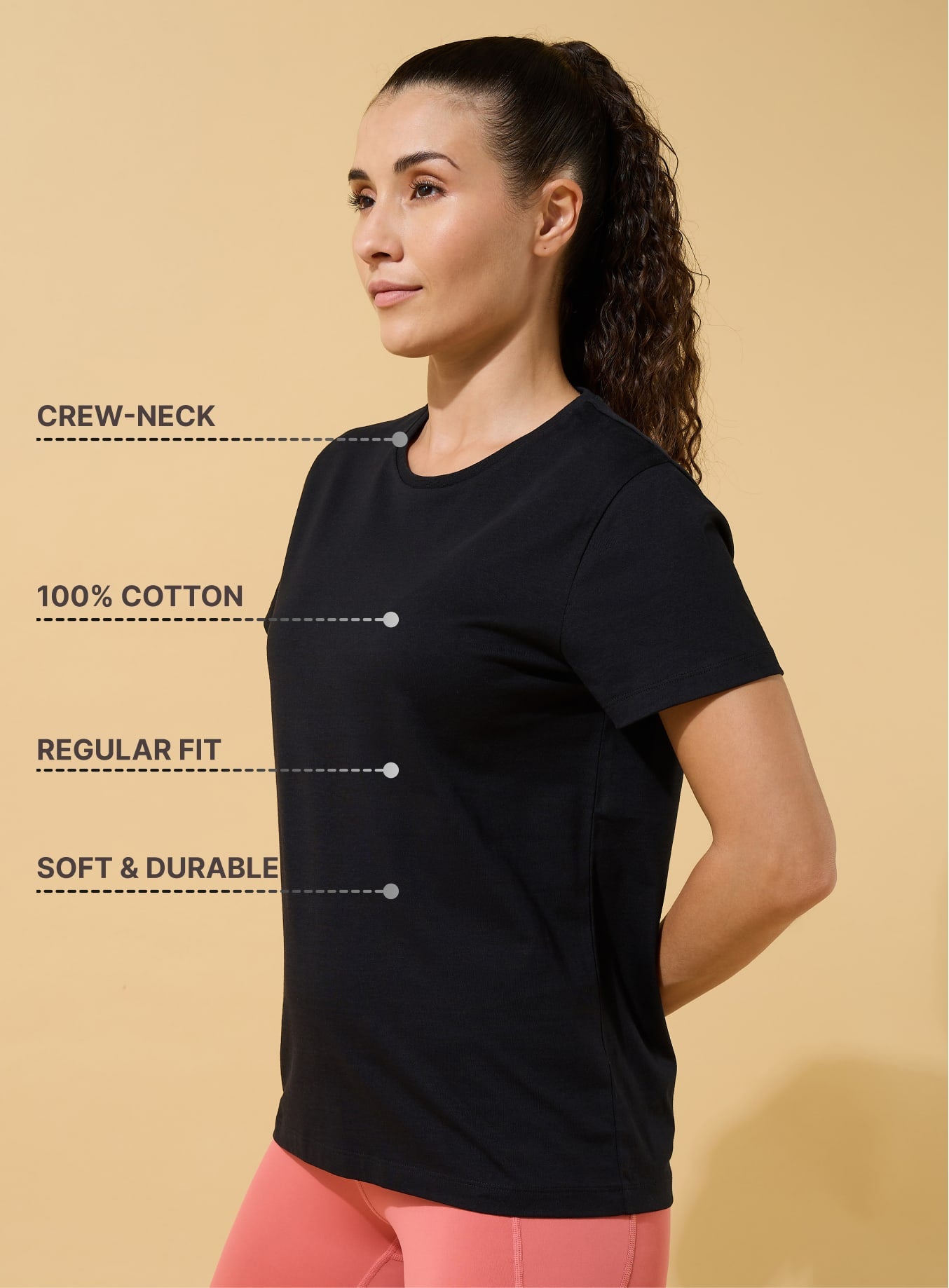 Cult Essential Cotton Pack of 2 T-shirts