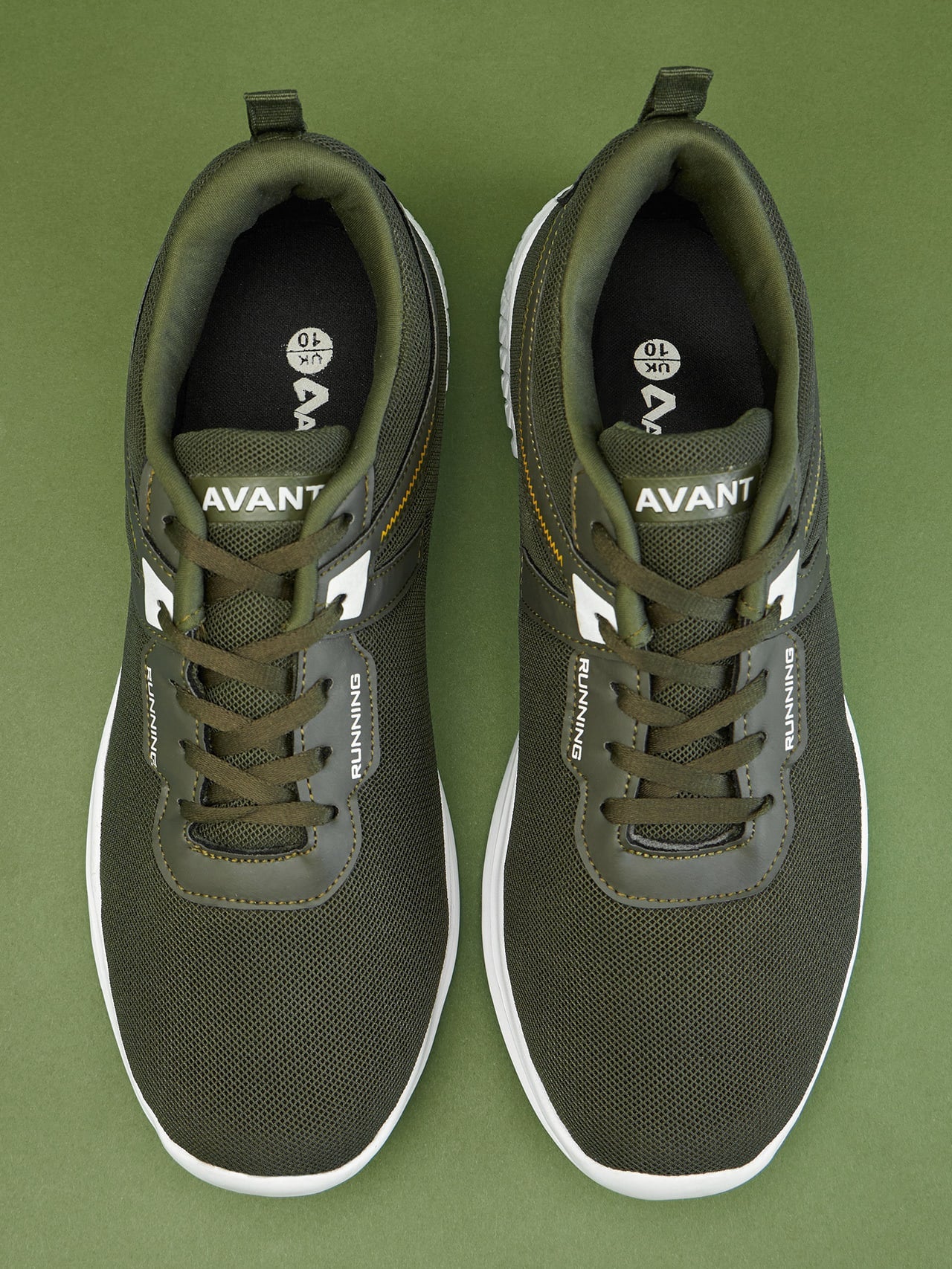 Avant Men's Trace Walking Shoes-Olive