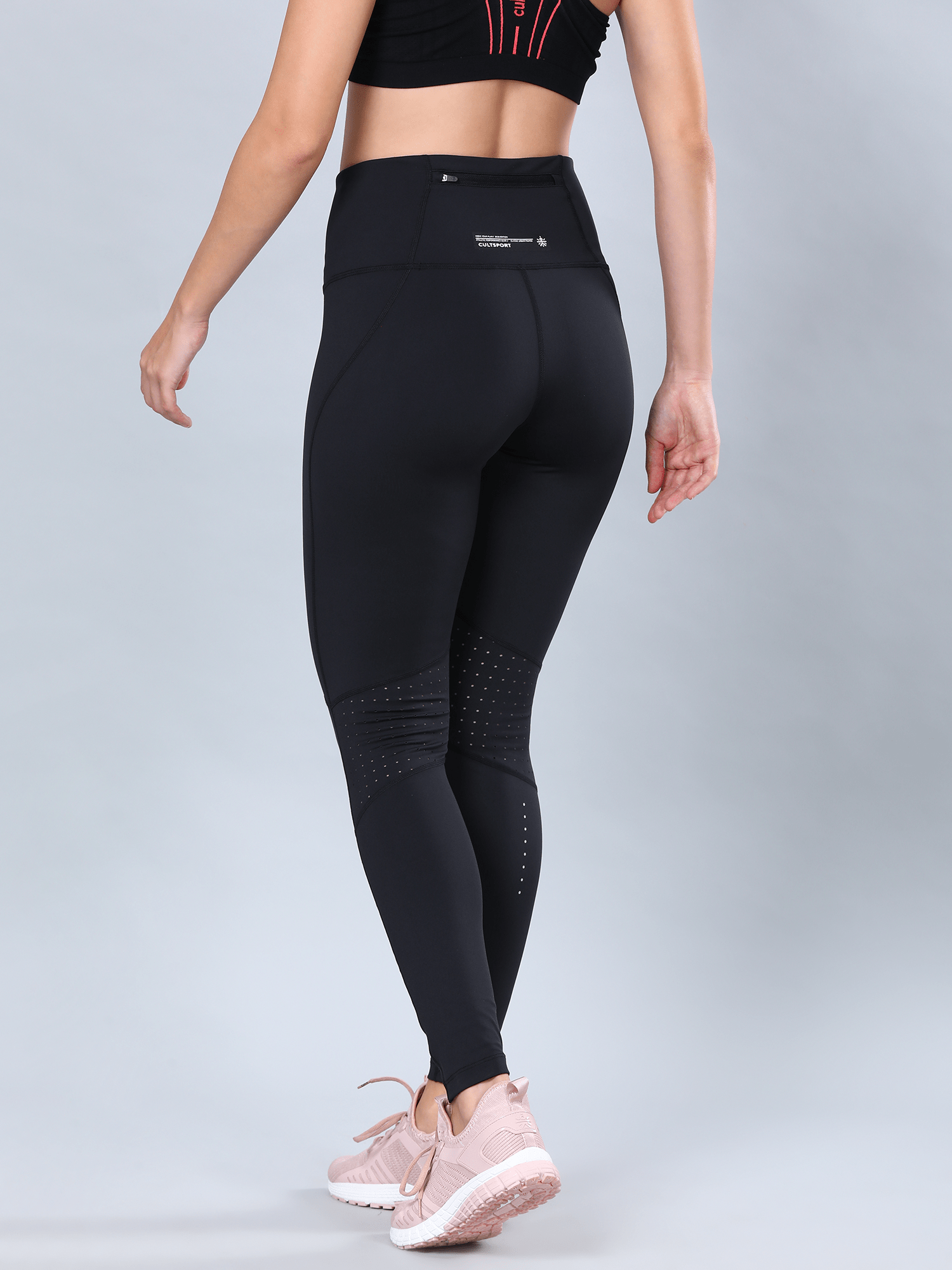 AbsoluteFit Power air vent black workout Leggings