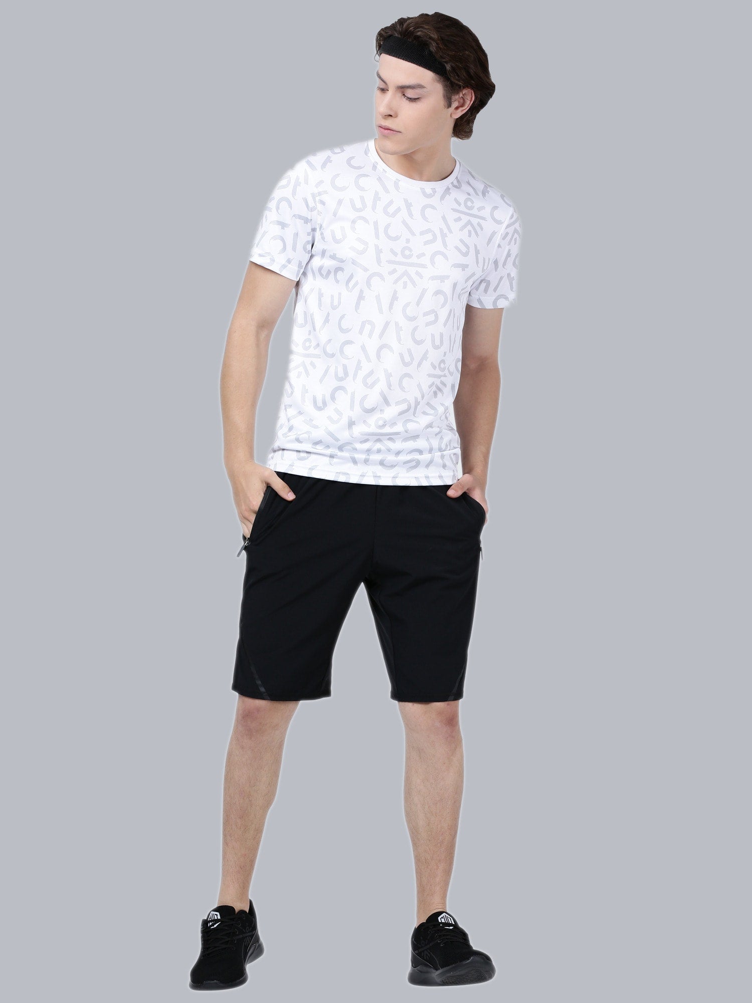 Code Cult White Gym Tee