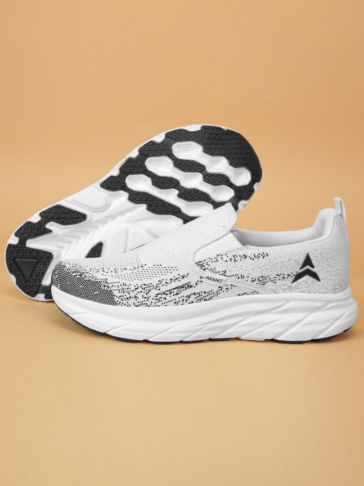 Avant Men's GeoStride Slip-On Walking Shoes - L.Grey