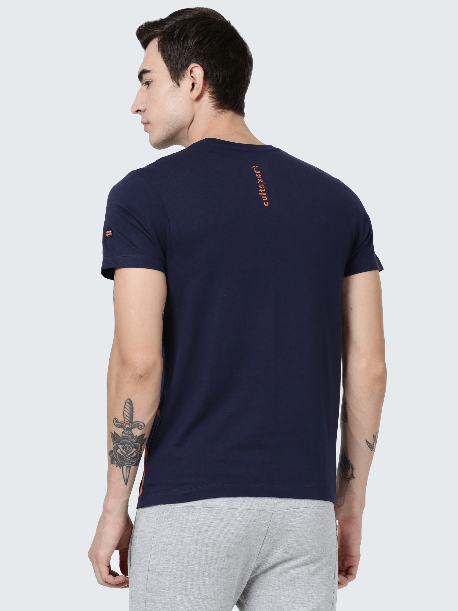 Everydays Course Navy Cotton Tee