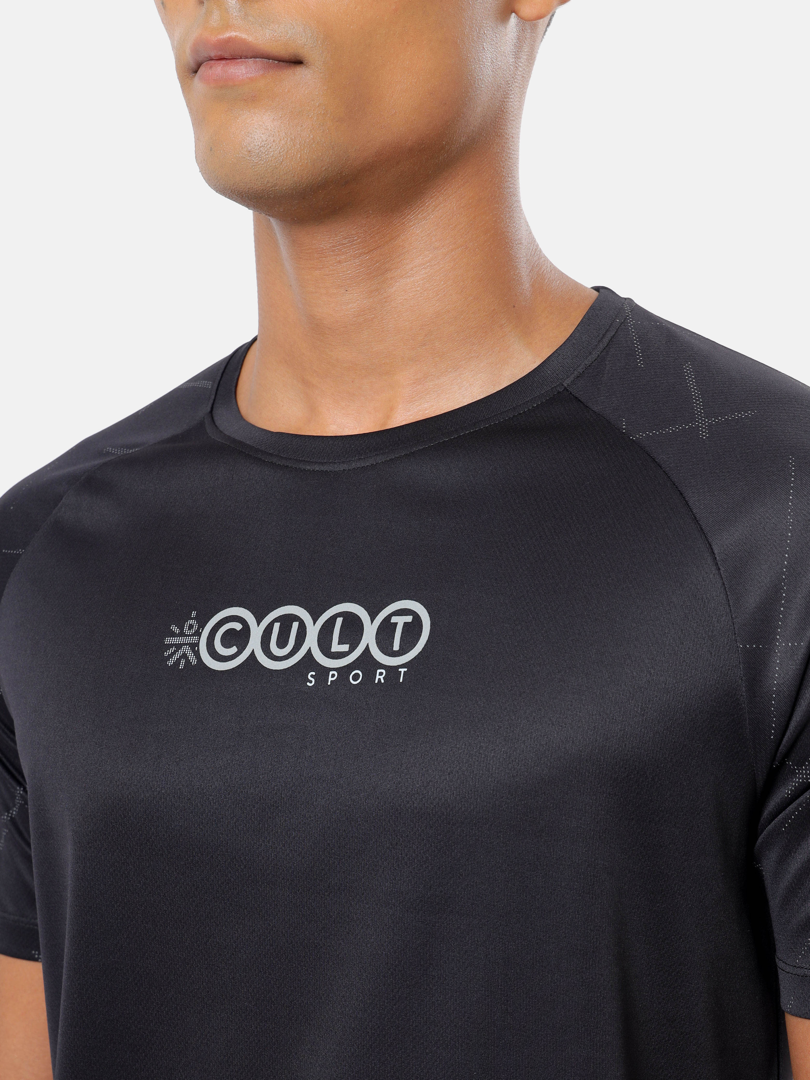 Performance T-shirt with Chest Print Pack of 2