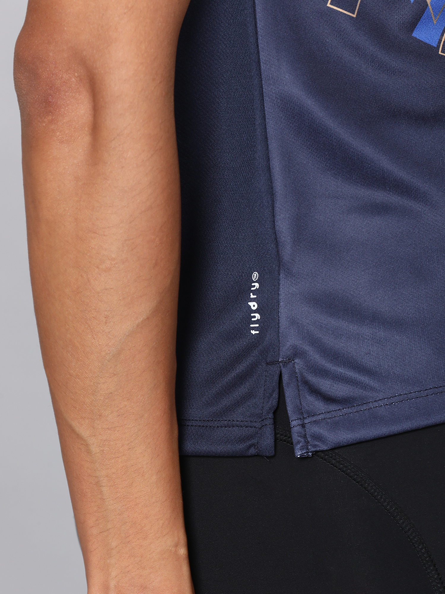 Code Graph Navy Workout Tee