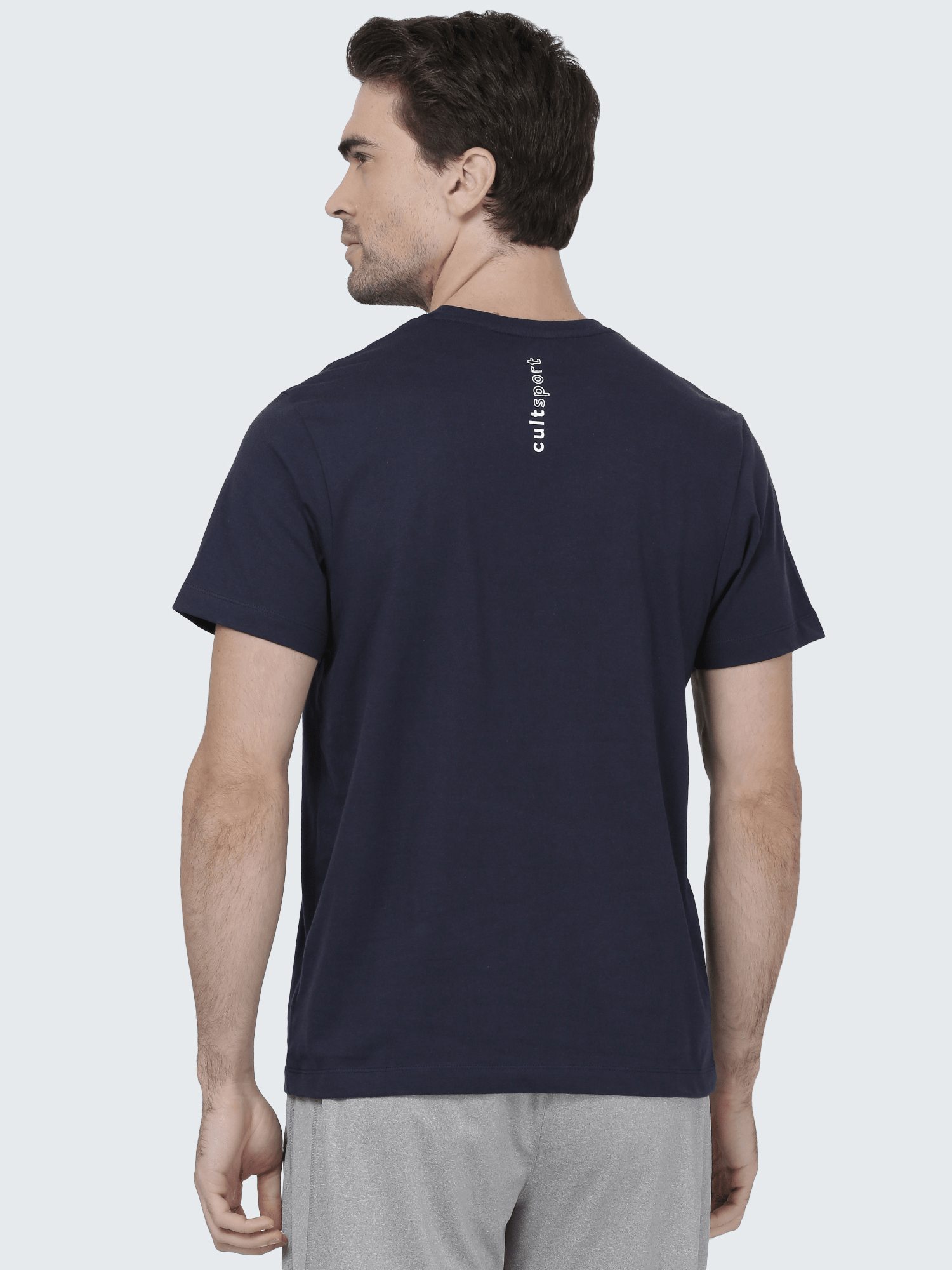 Everydays Mark Navy Cotton Tee