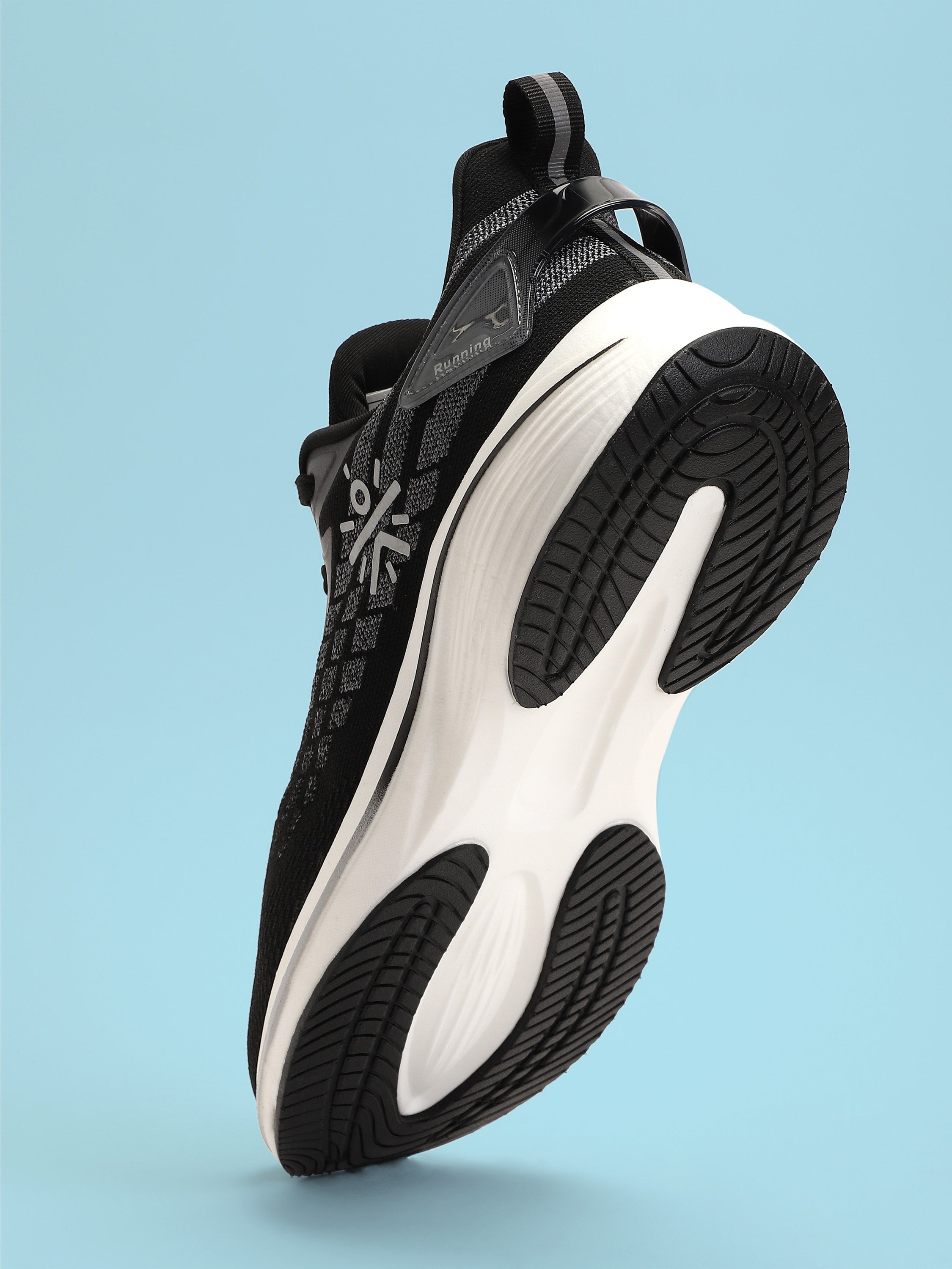 cult Active Men Running Shoes - Black