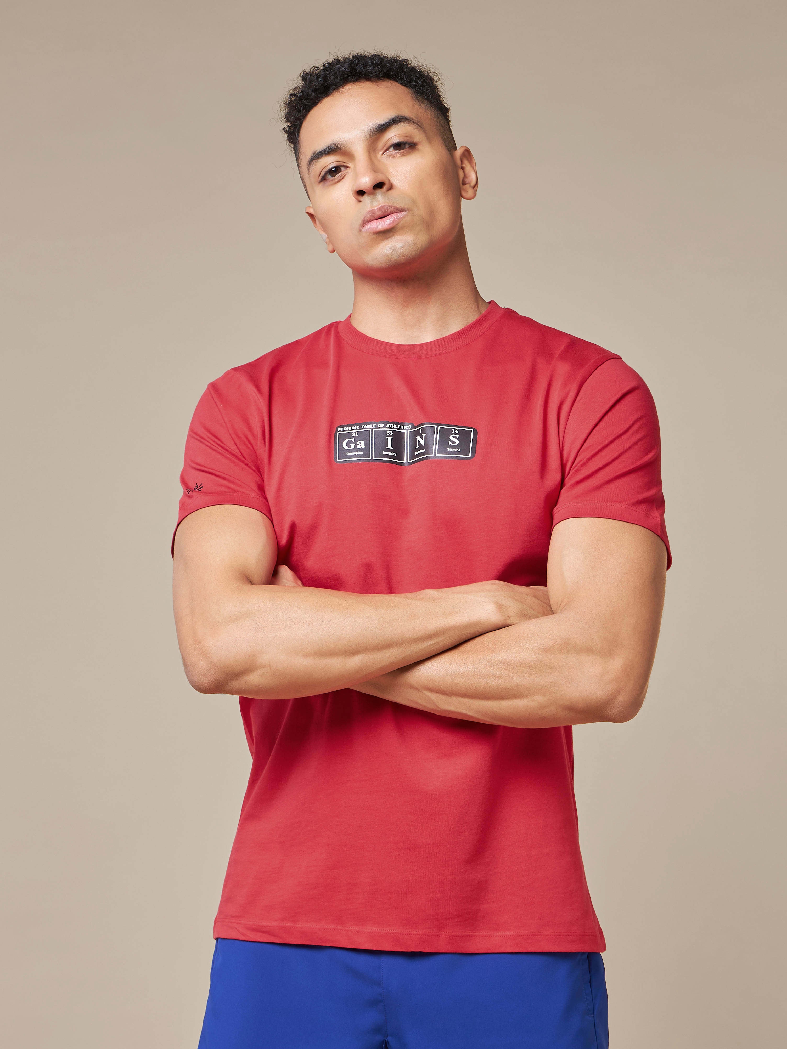 Gains Typographic Training T-shirt