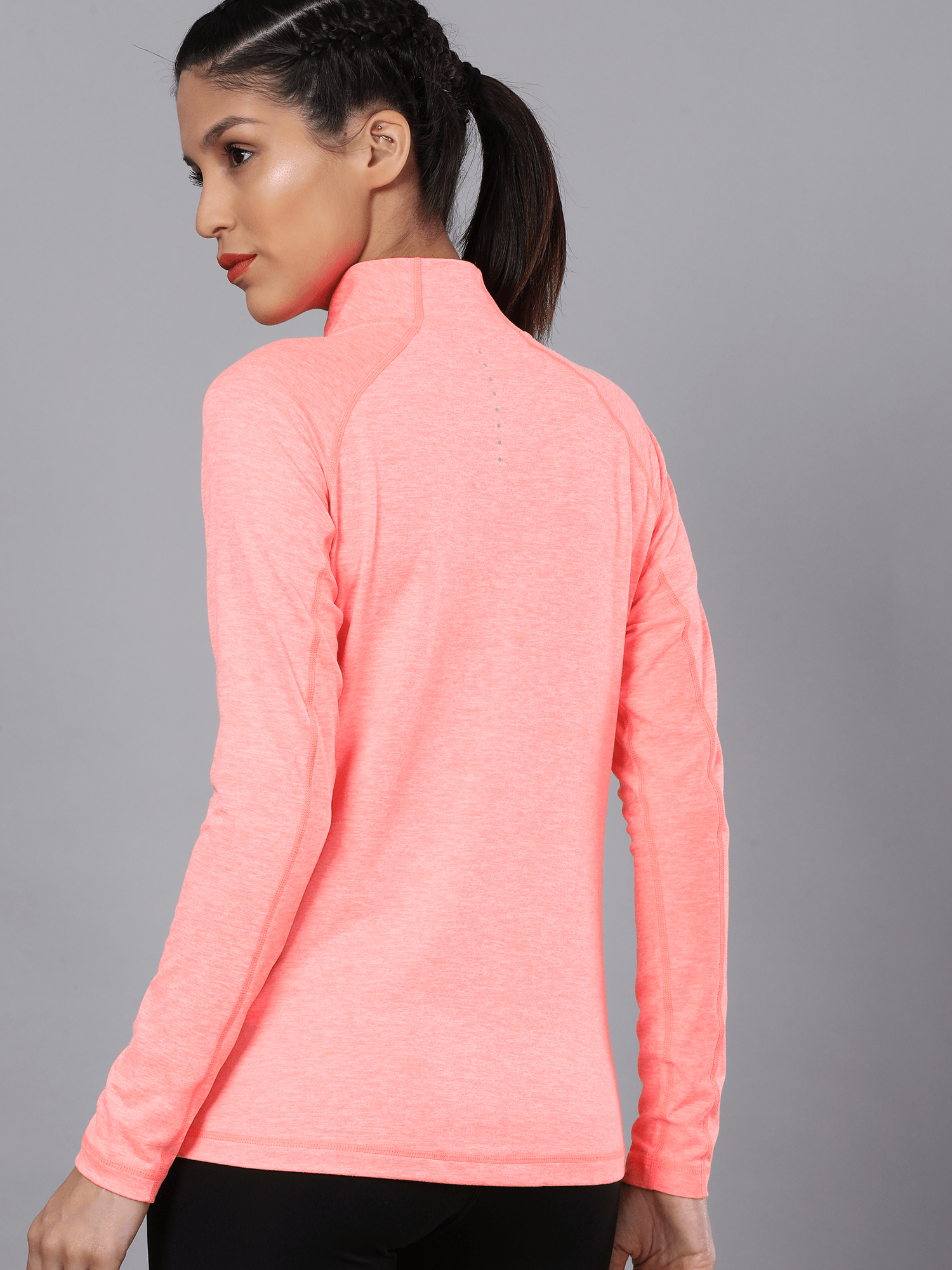 Vital Propel Pink Zip Through Sweatshirt