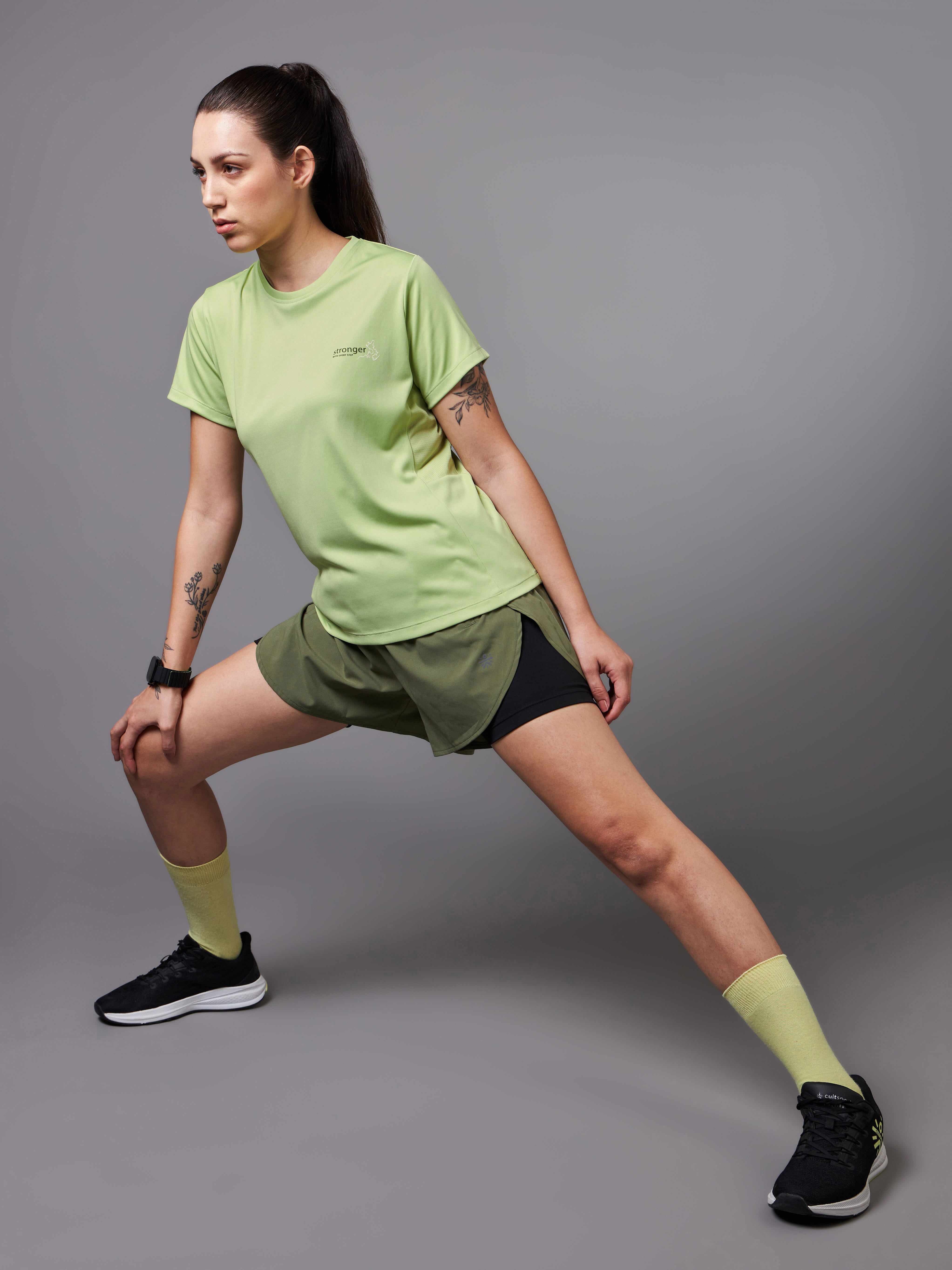 Stronger With Every Step Running T-shirt