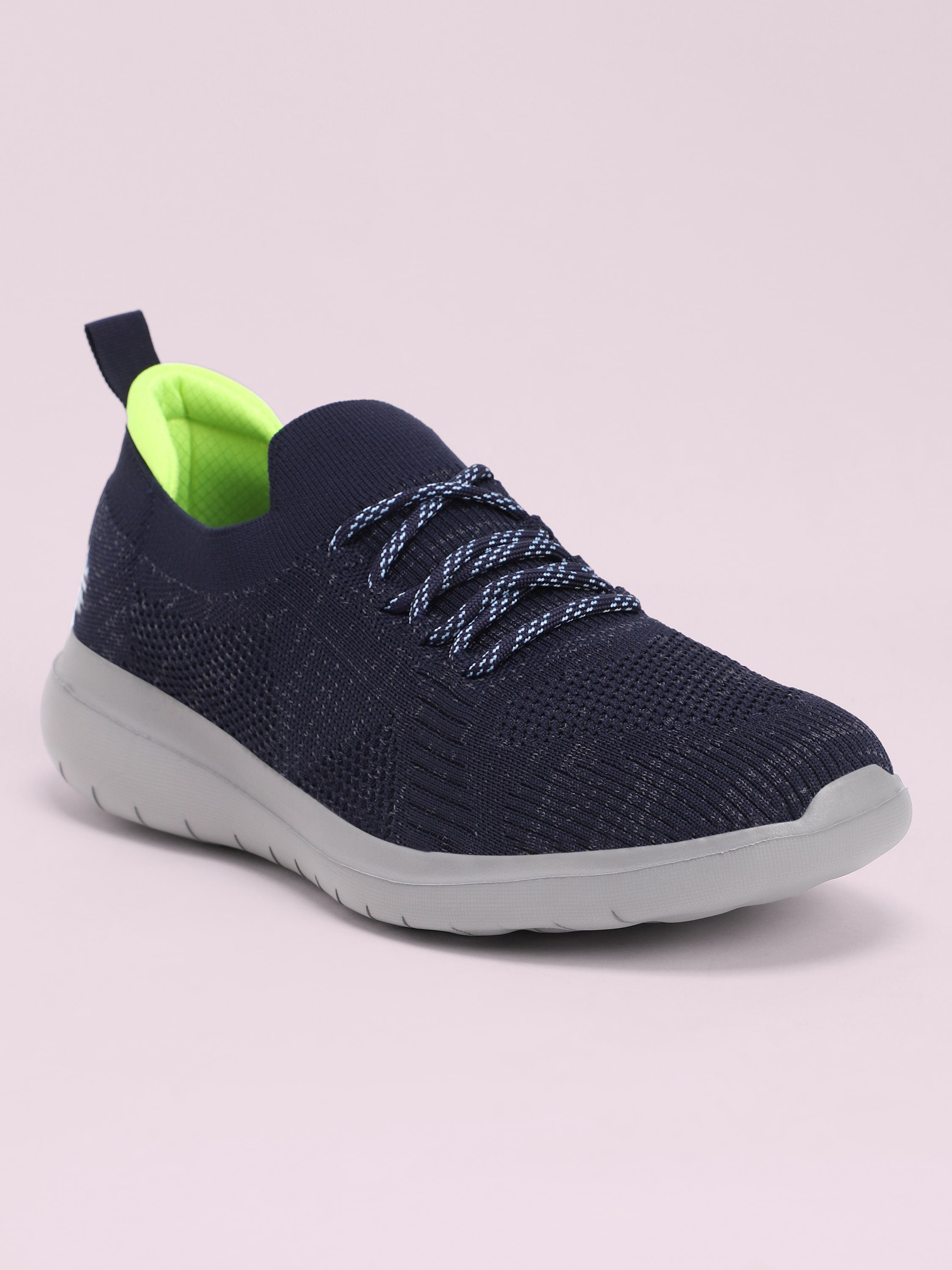 cult EZ+ Step Men's Walking Shoes - Dark Blue/ Light Green