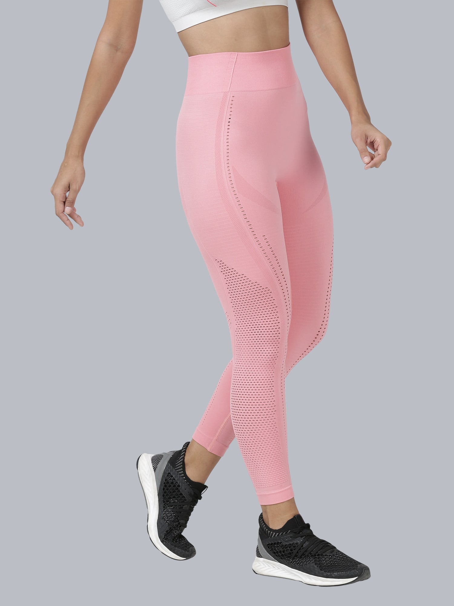 Yogini Serene Seamless Leggings Pink