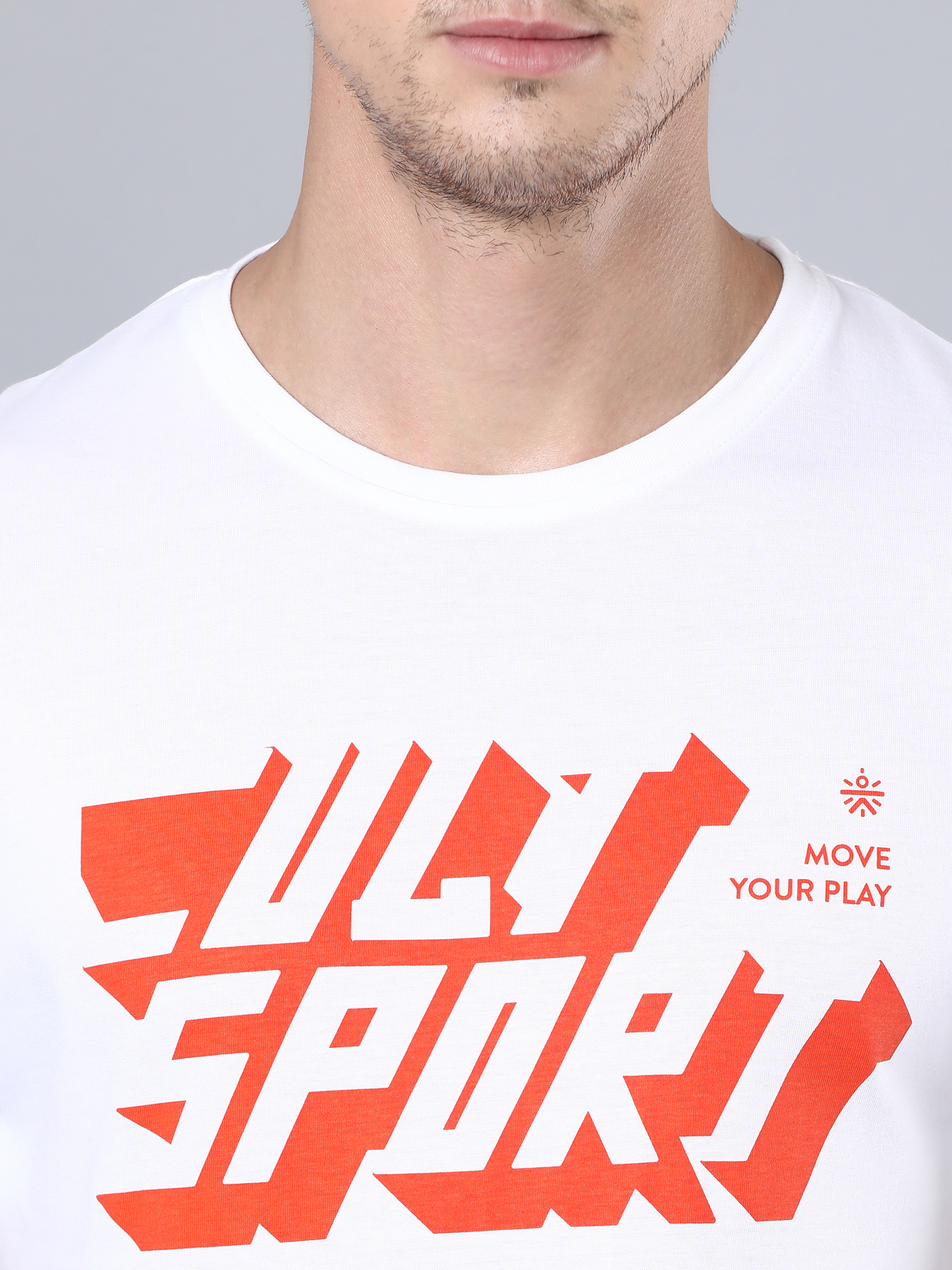 Flydry Cotton DimeWhite Workout Tee