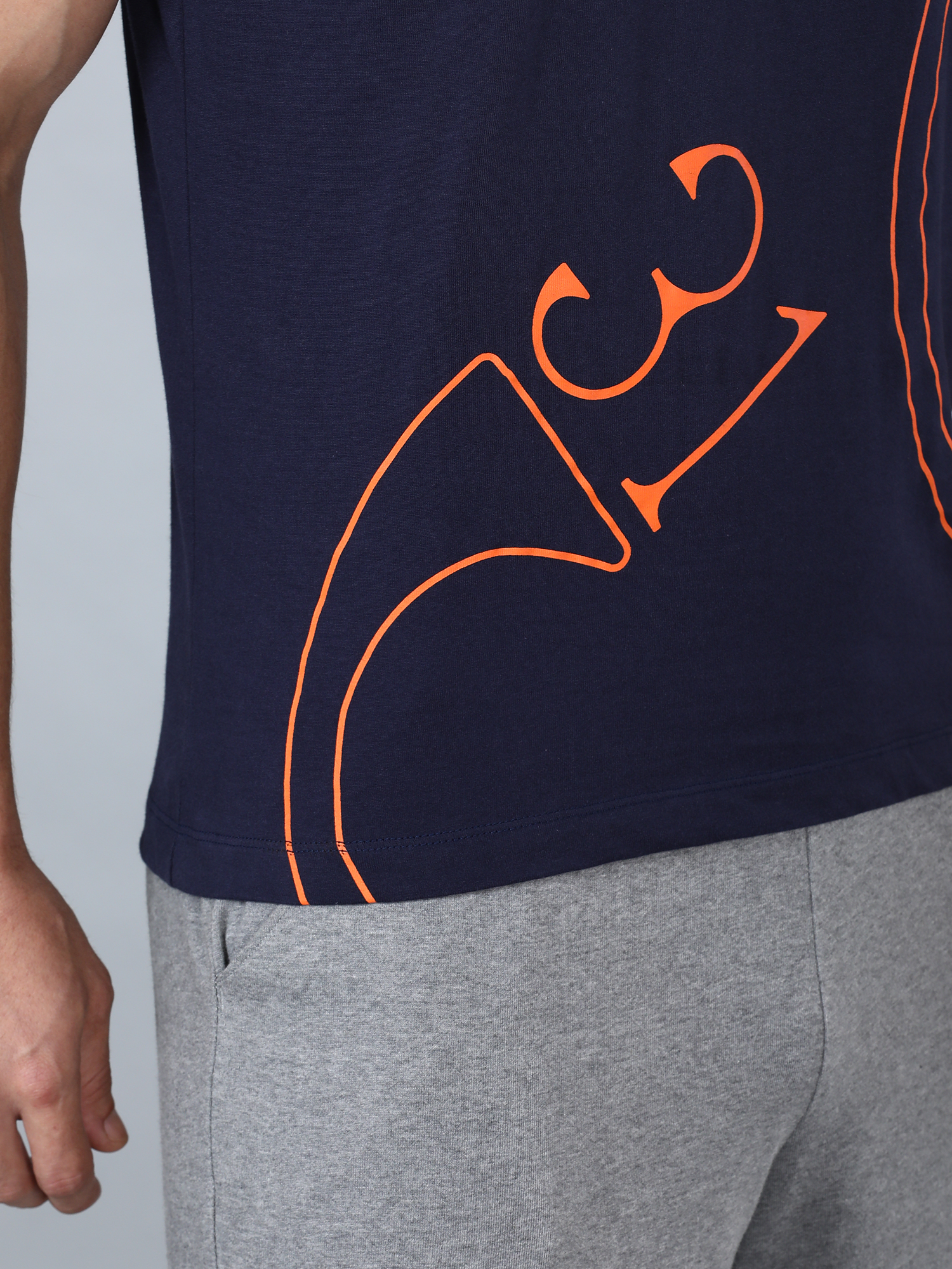 Everydays Dial Blue Cotton Tee