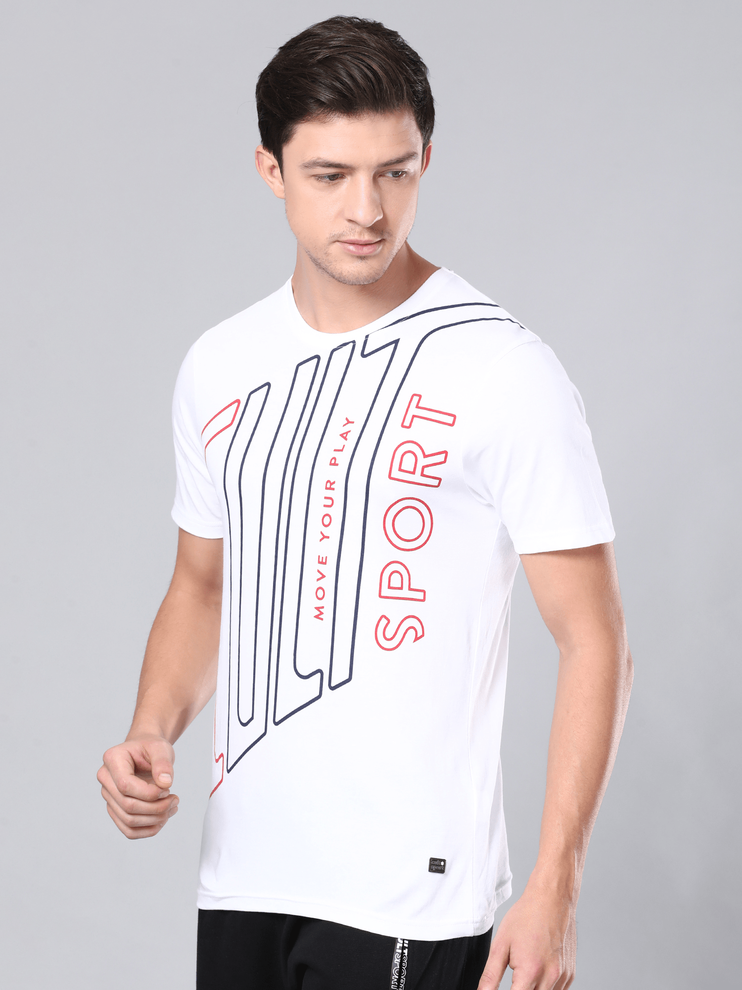 Everydays Dart  White Cotton Tee