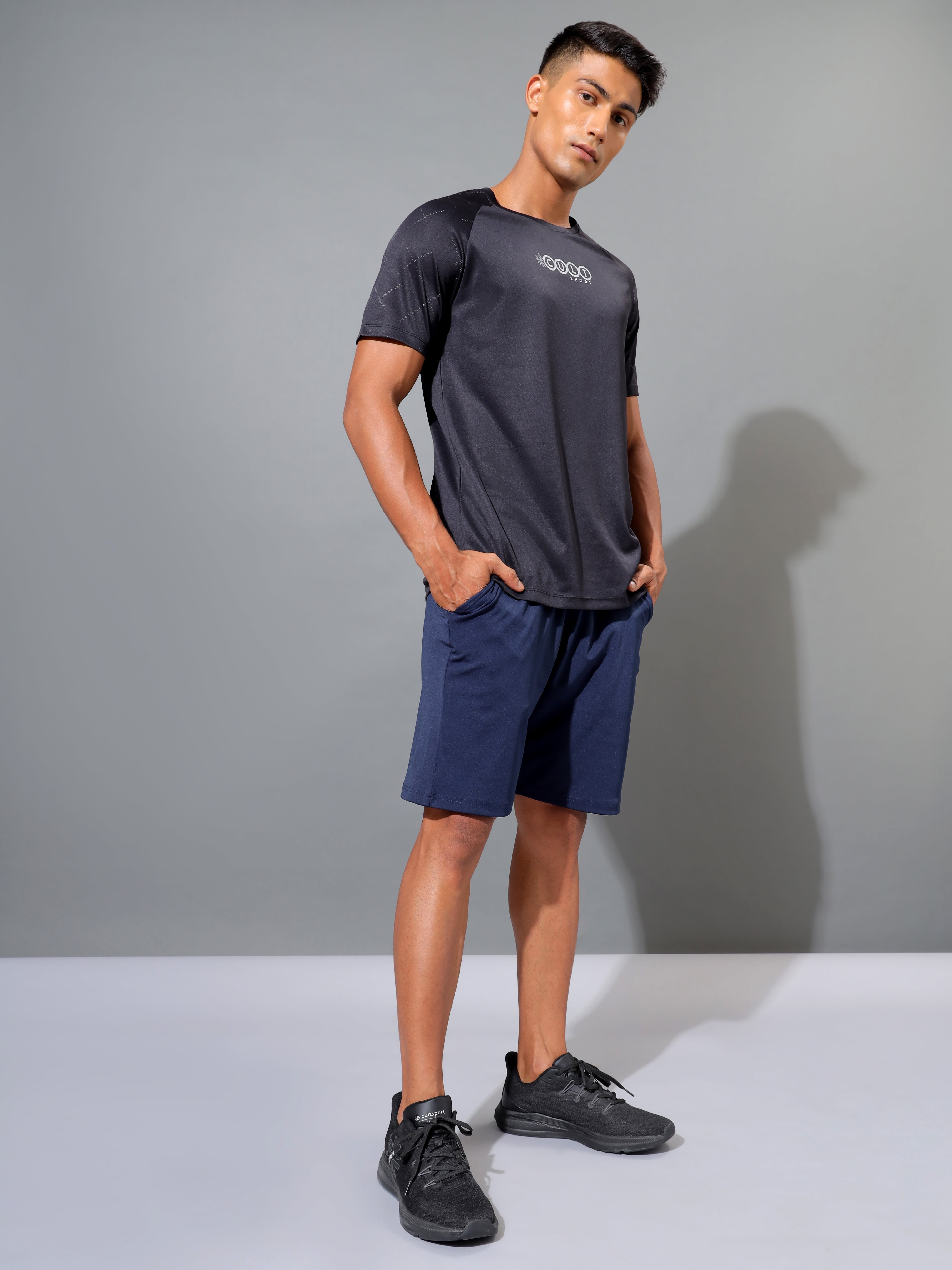 Performance T-shirt with Chest Print