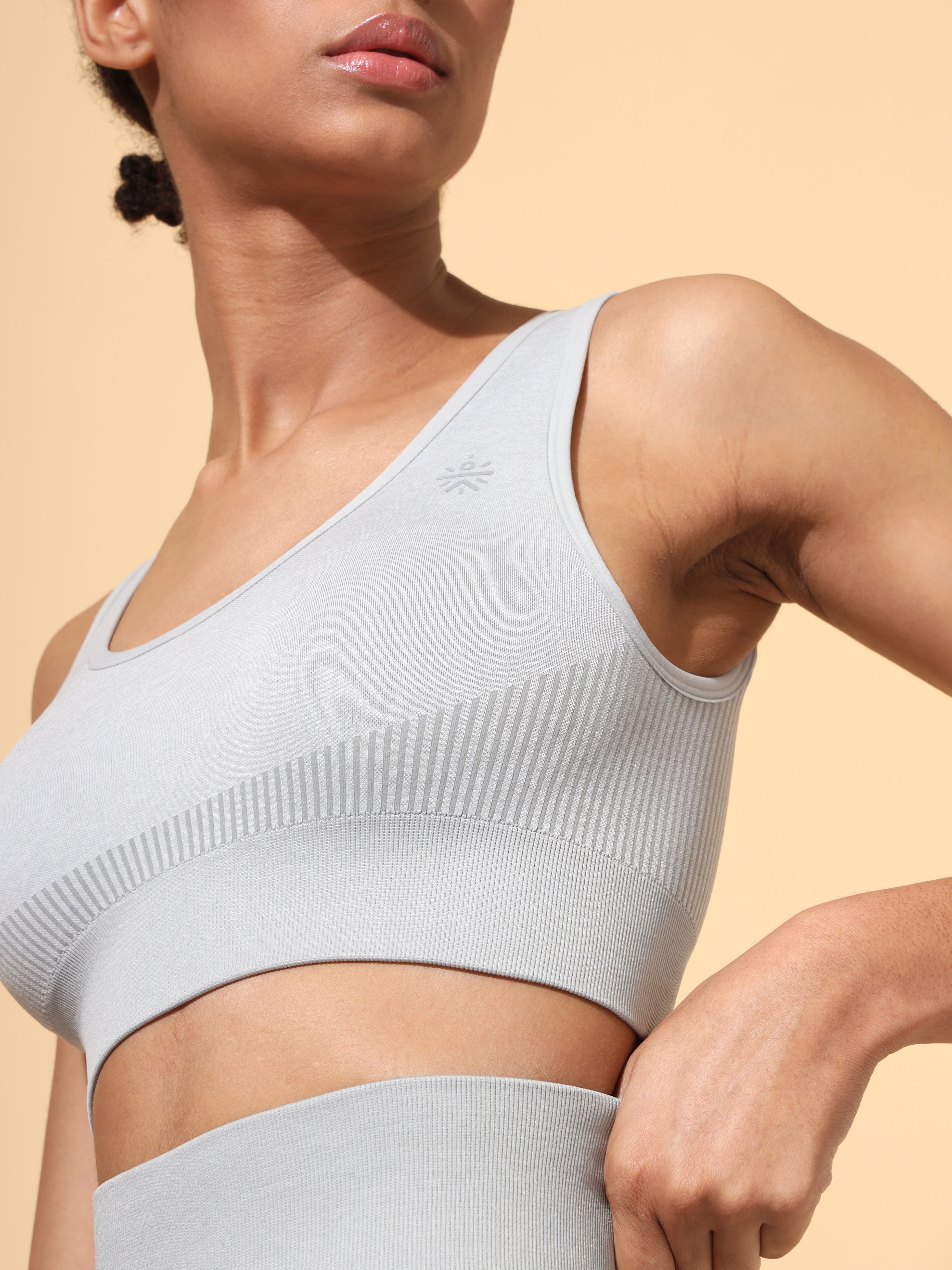 Seamless Stripped Co-ord Set