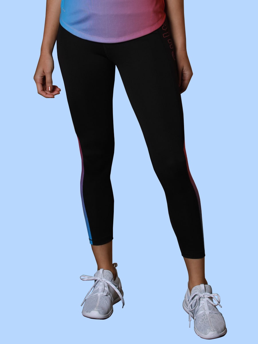 Women Signature Mid Pink Radiant Leggings