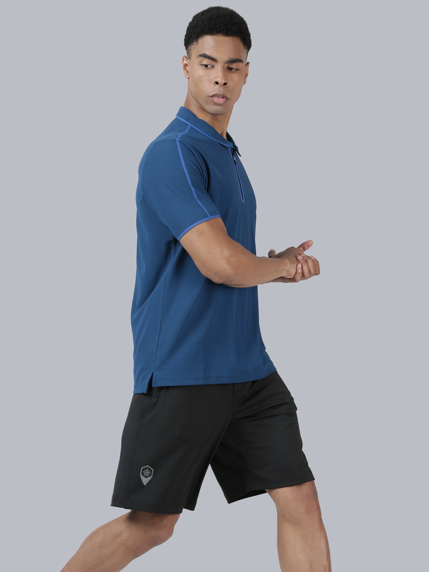 Blakout Sleek Teal Relaxed Polo