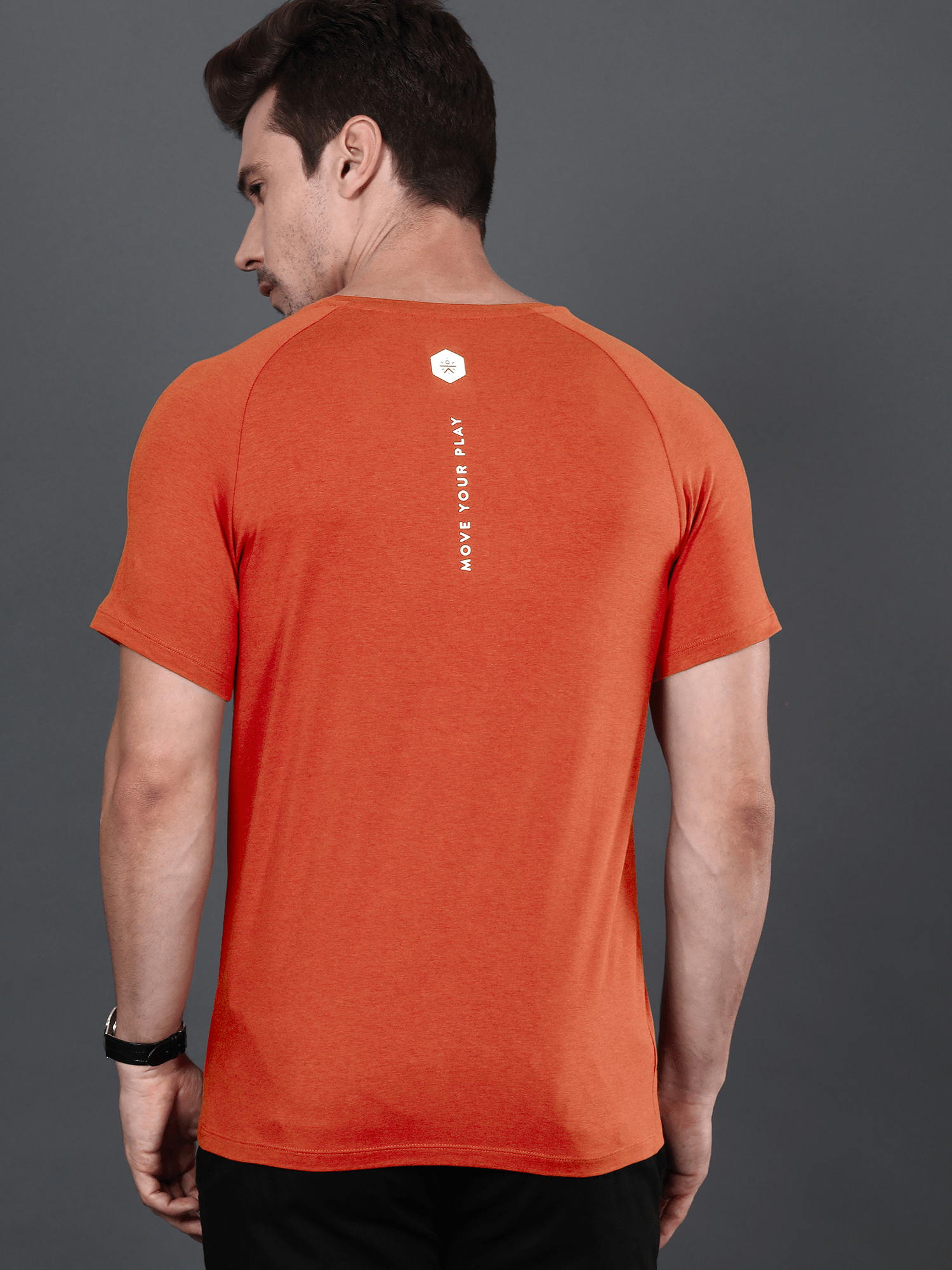 Bamboo Class Orange Casual Tee