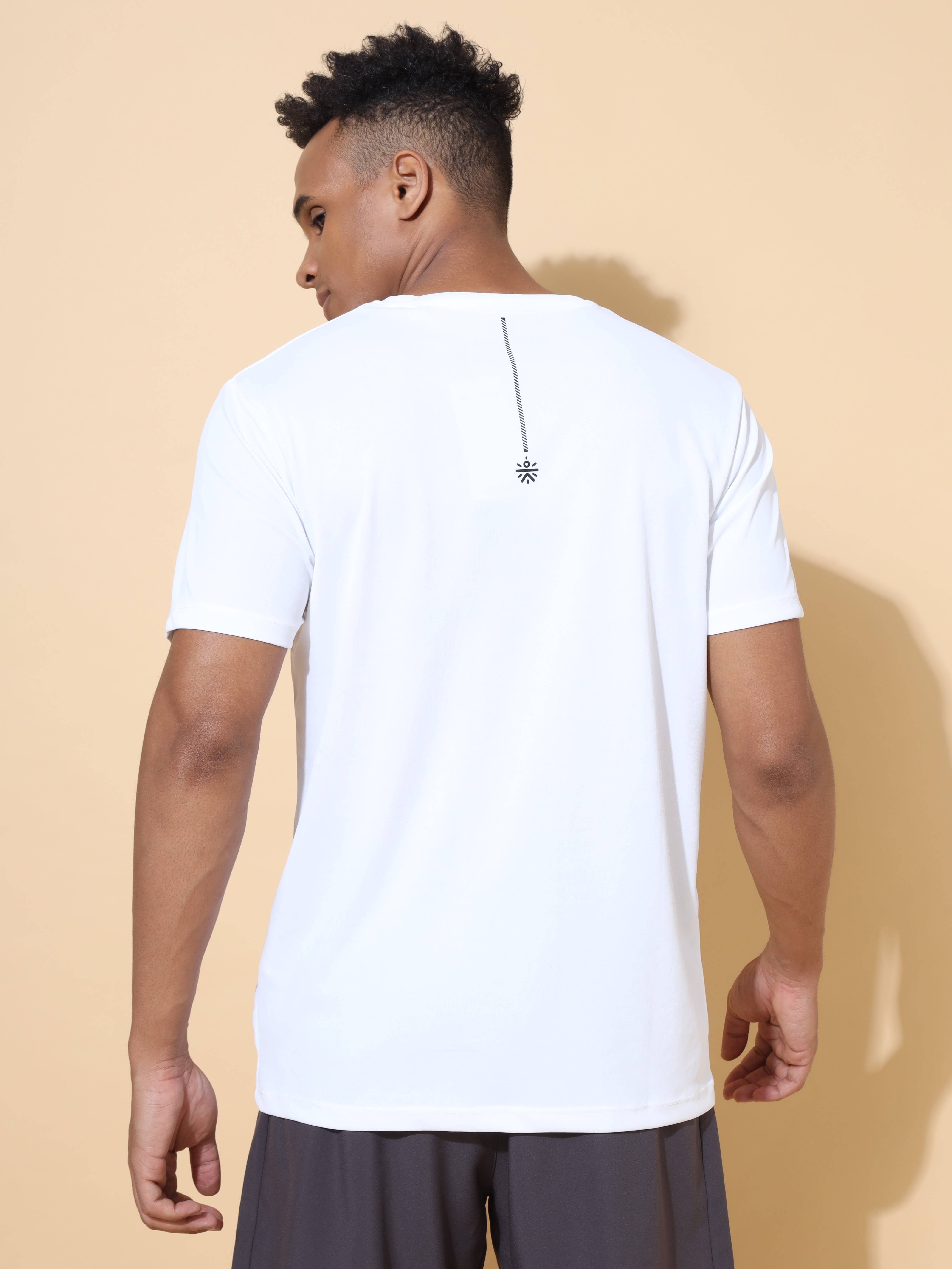 Performance T-shirt with Graphic Print