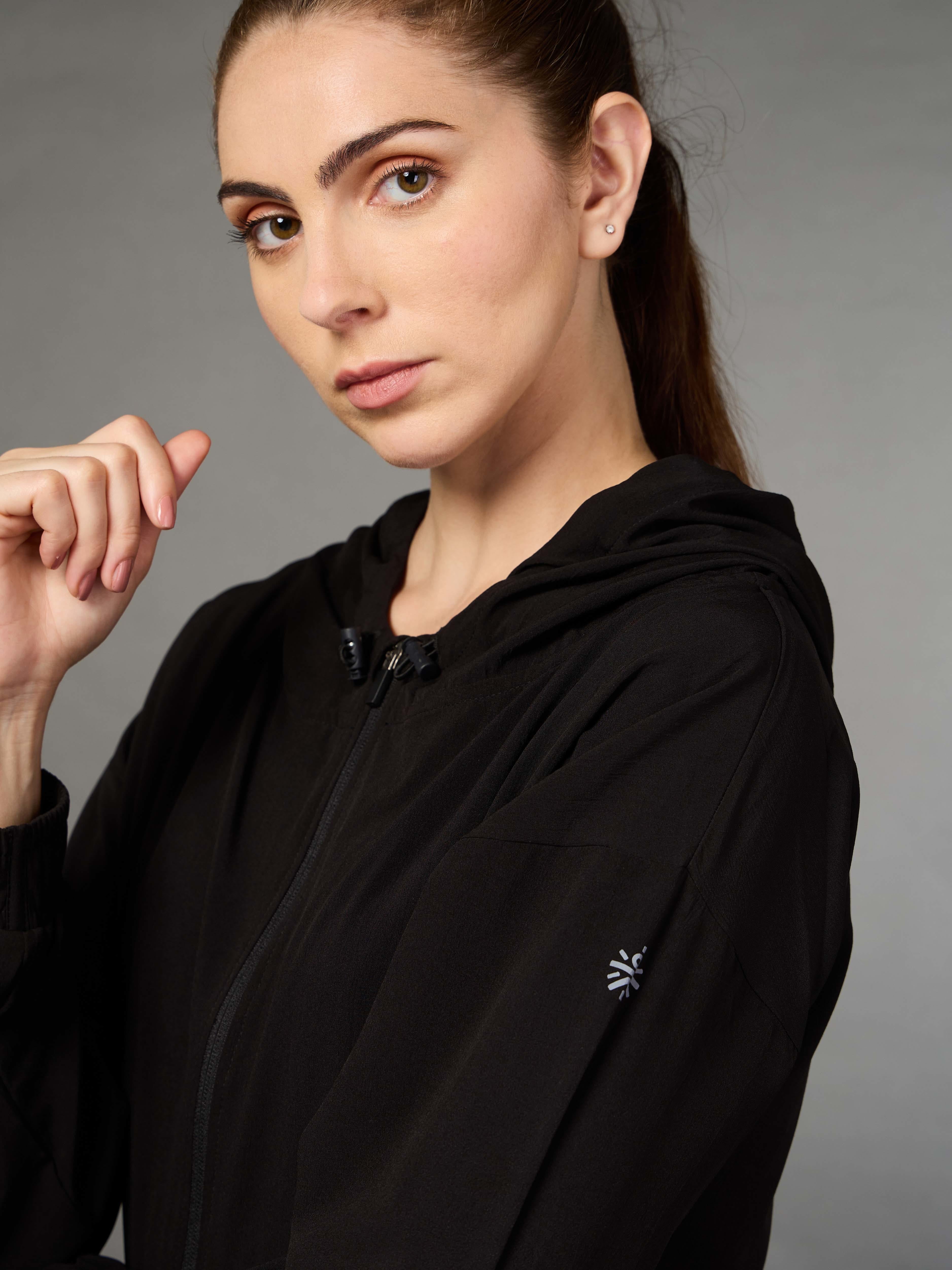 Black Wind Breaker Jacket