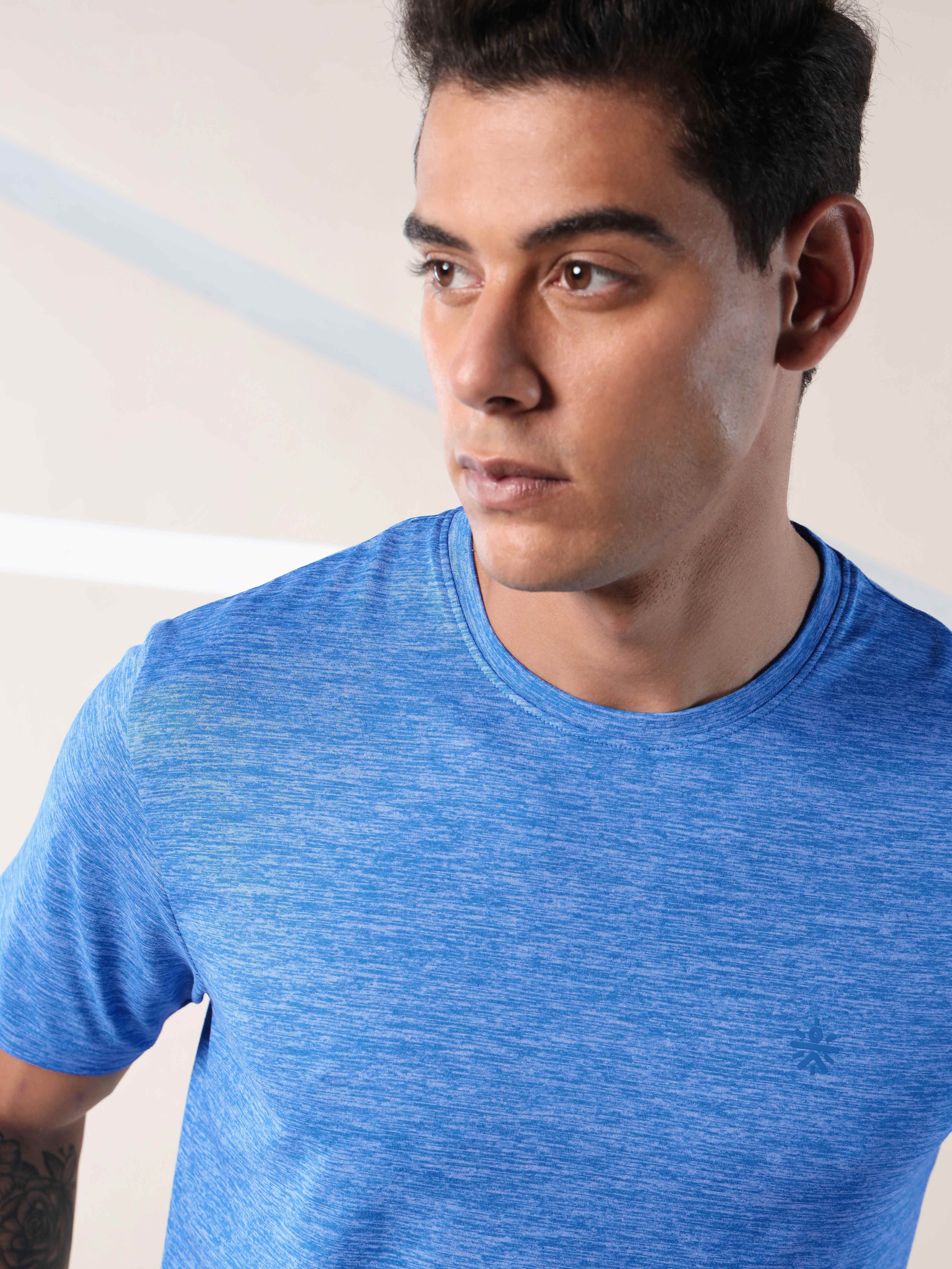 Men's Train All Day Royal Blue Comfortech T-shirt