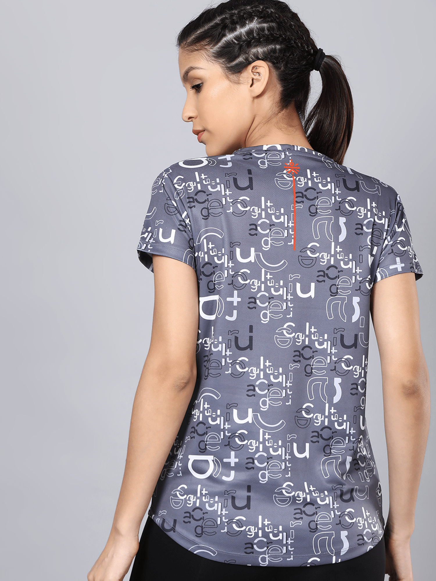 Code CULT Typo Grey Training Tee