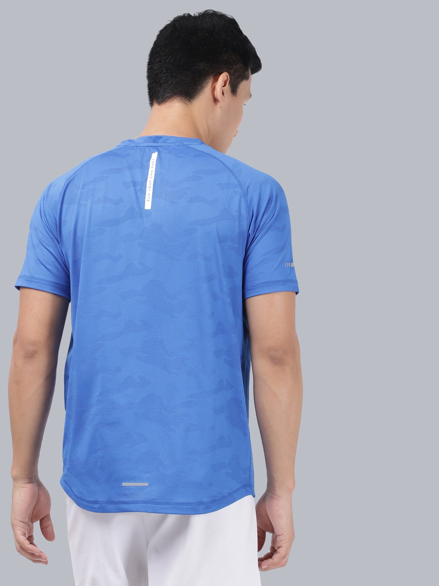 Vital Breathe Blue Running Relaxed Tee