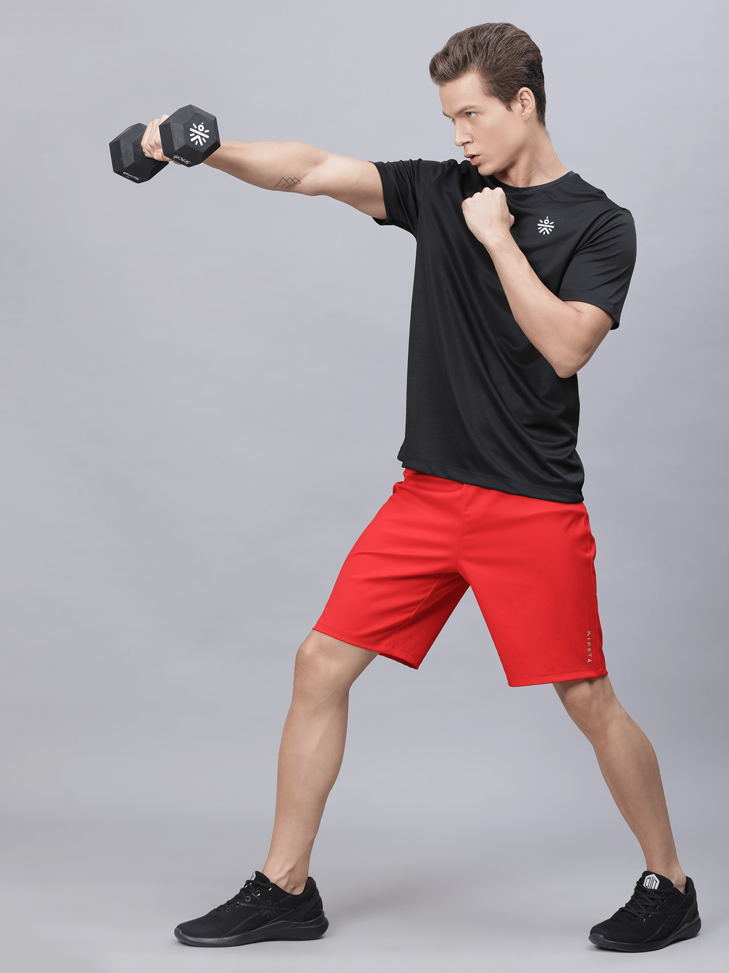 Knockout Abstract Workout T-shirt