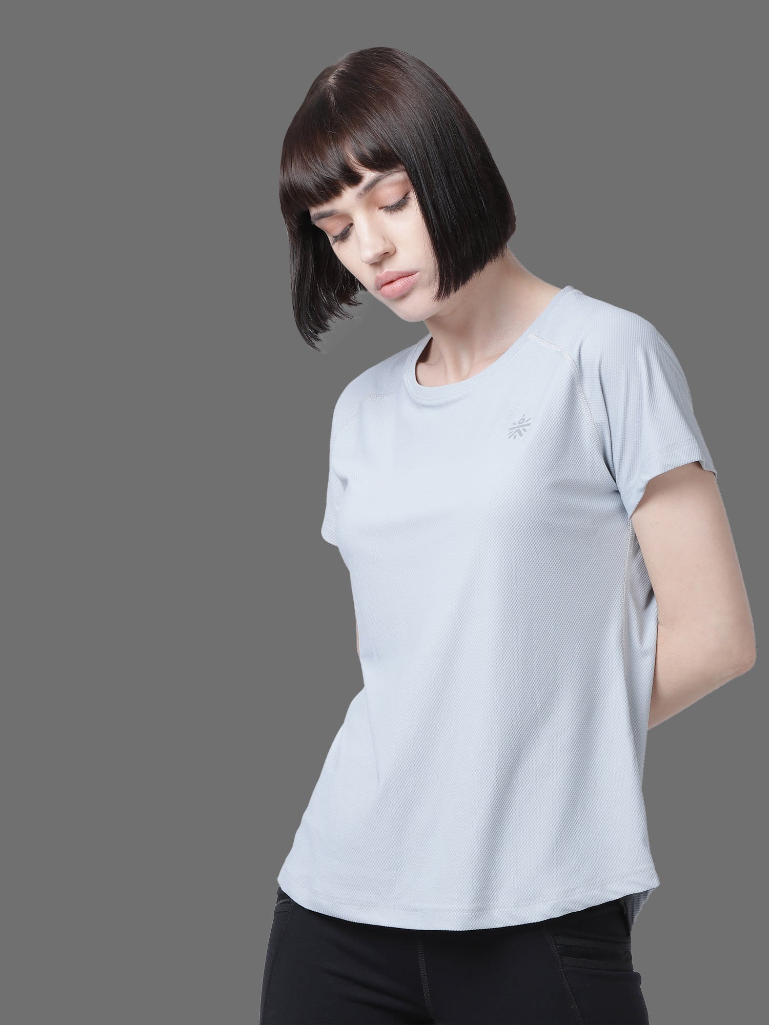 Vital Rep Grey Training Slim Tee