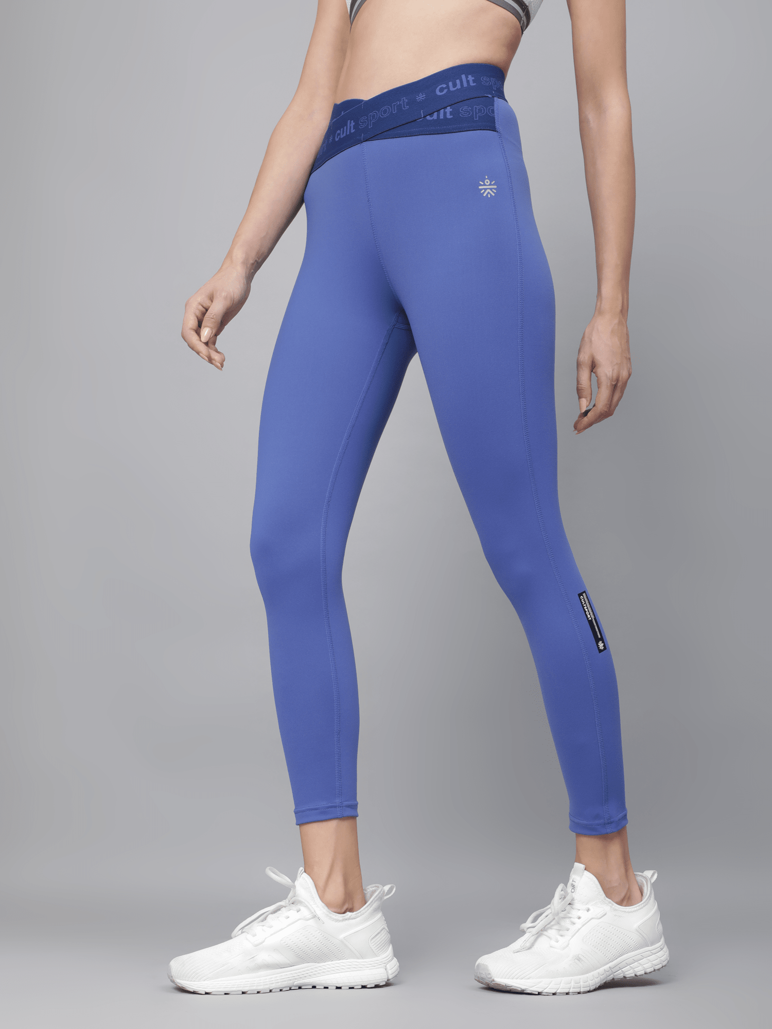 AbsoluteFit CrossLift Navy Workout Leggings