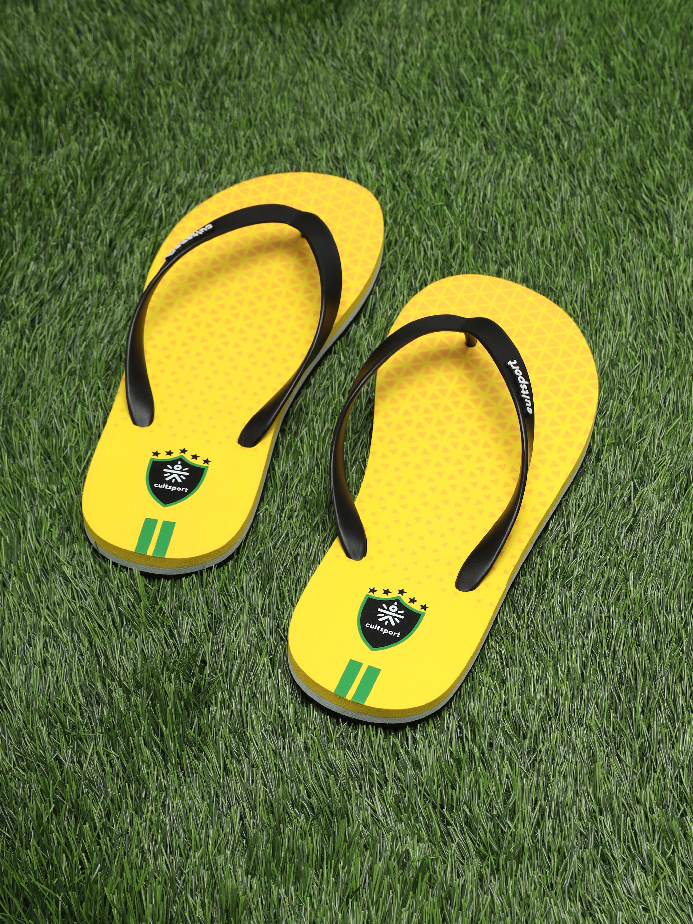 cult Team Brazil Flip Flops
