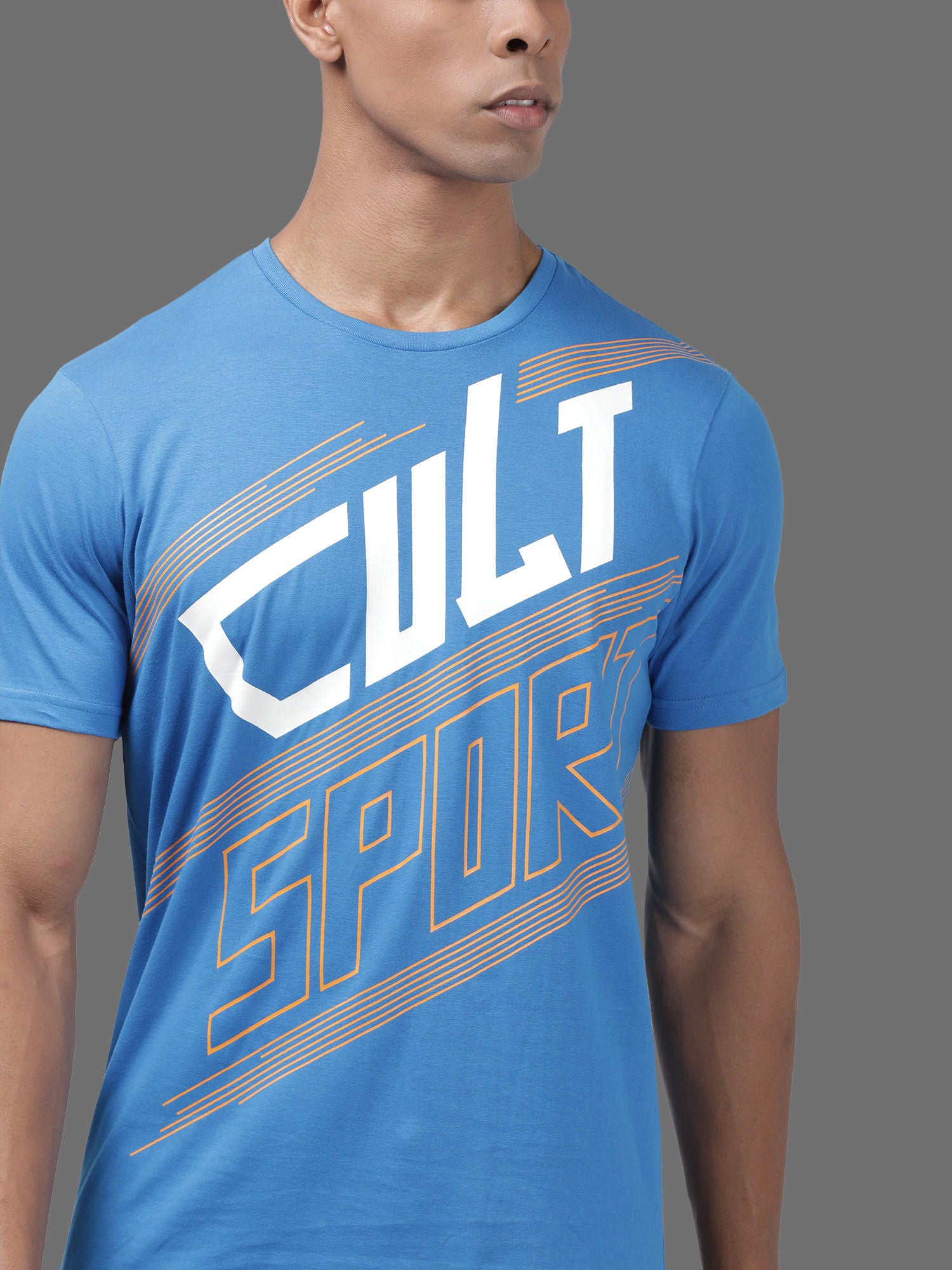 Everydays Swift Bright Blue Cotton Tee