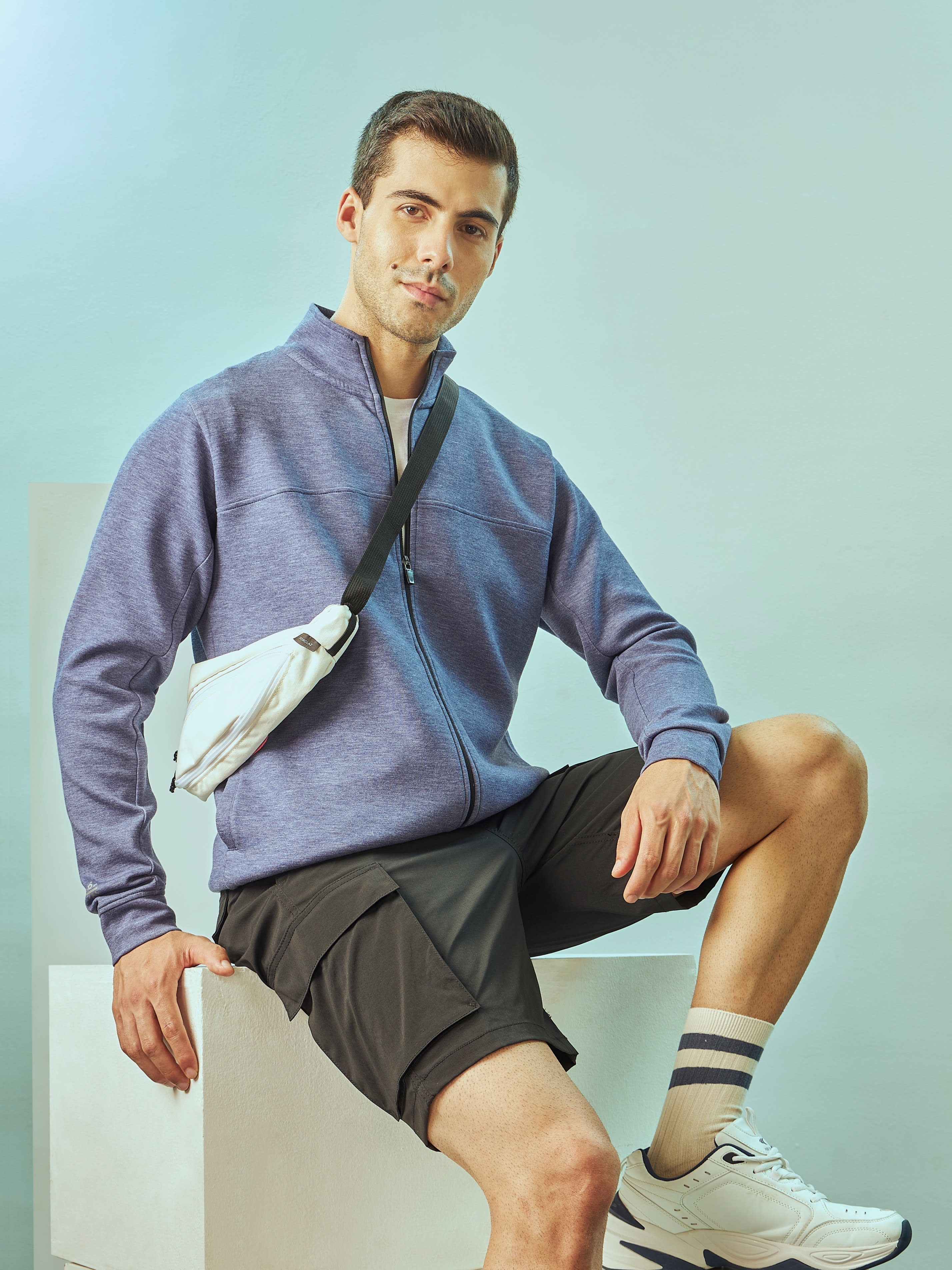 Zip-Front Jacket with Side Pockets