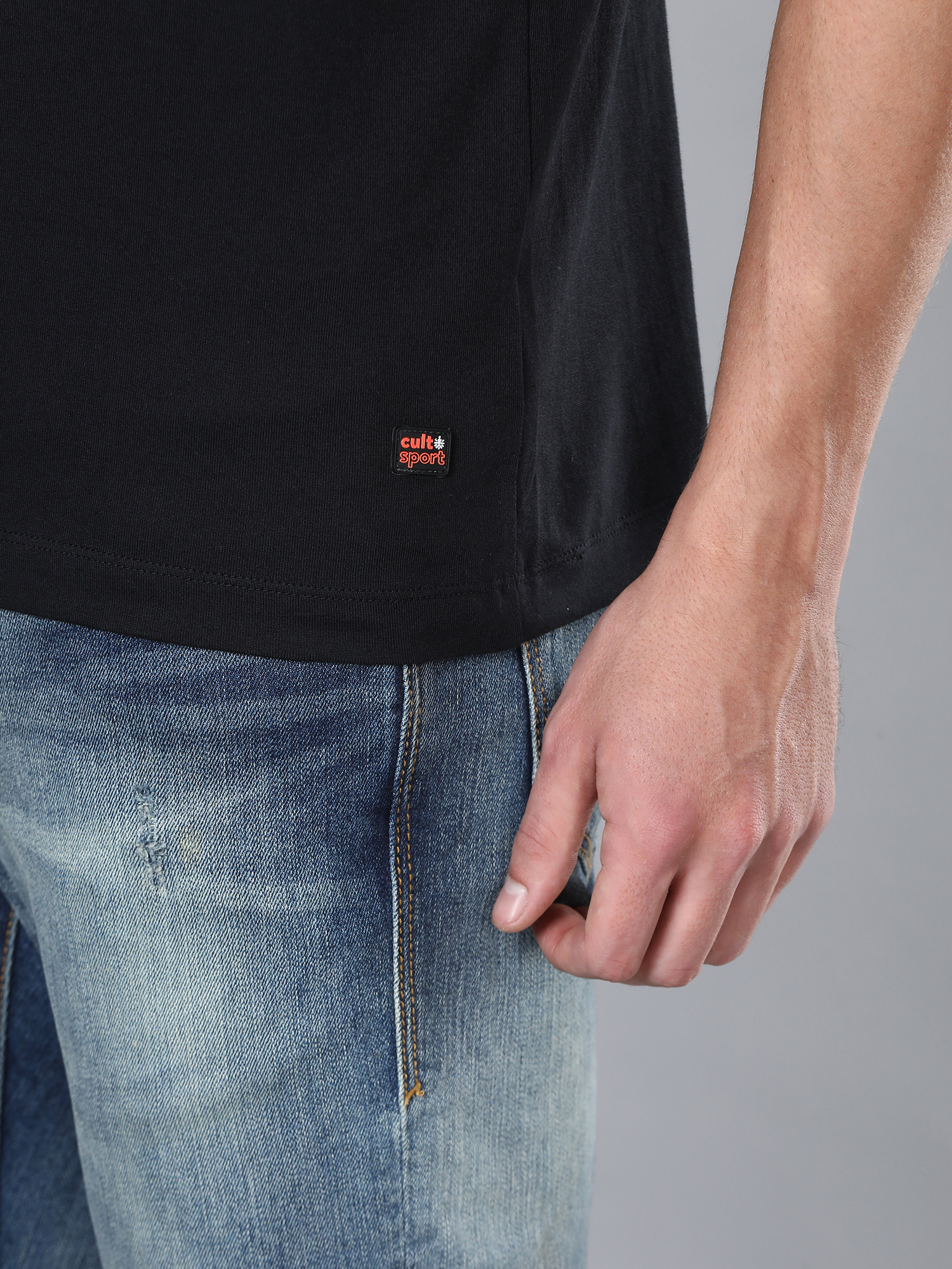 Everyday Unique Black Casual Tee