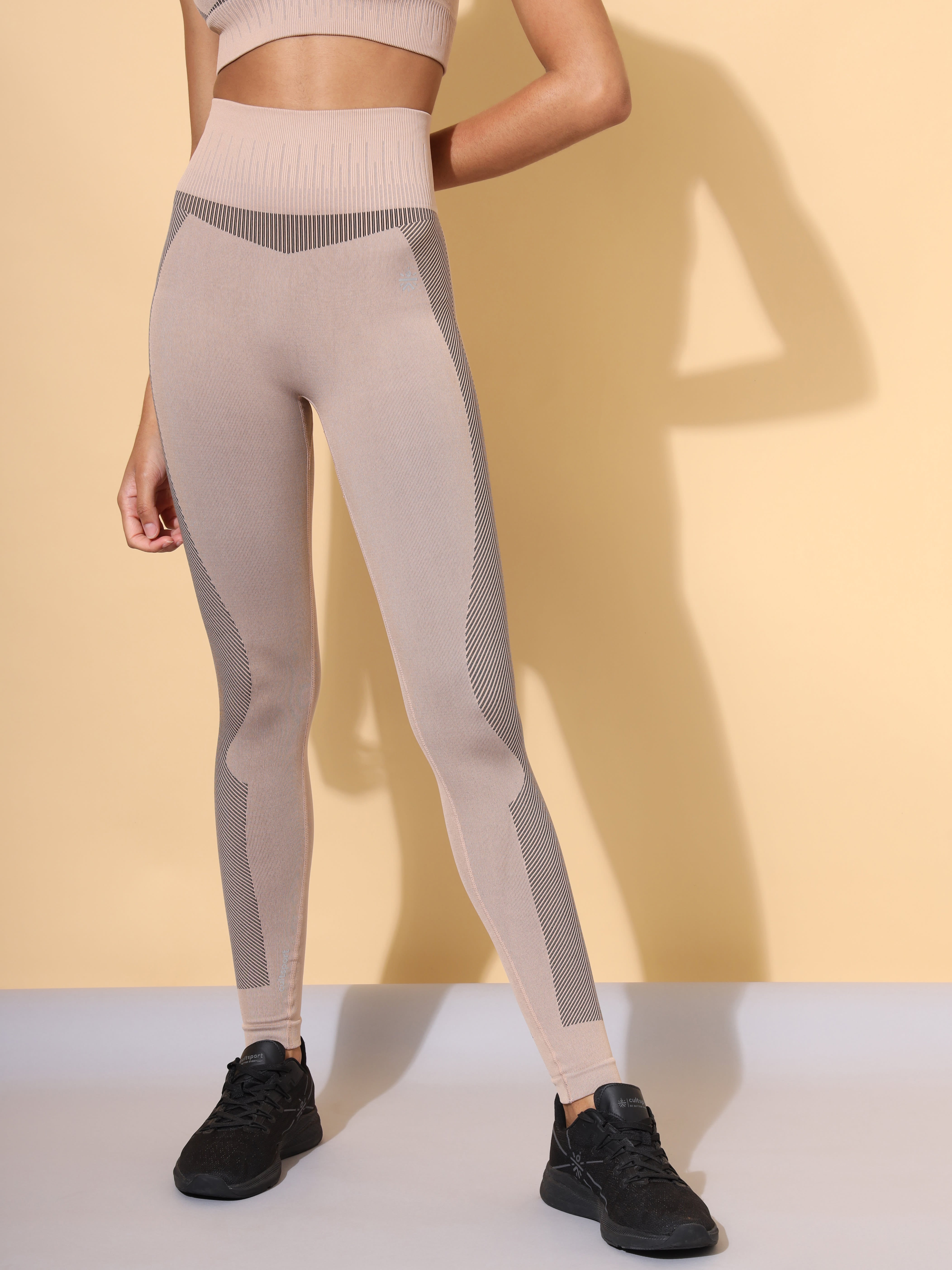 Seamless Dual Tone Tights