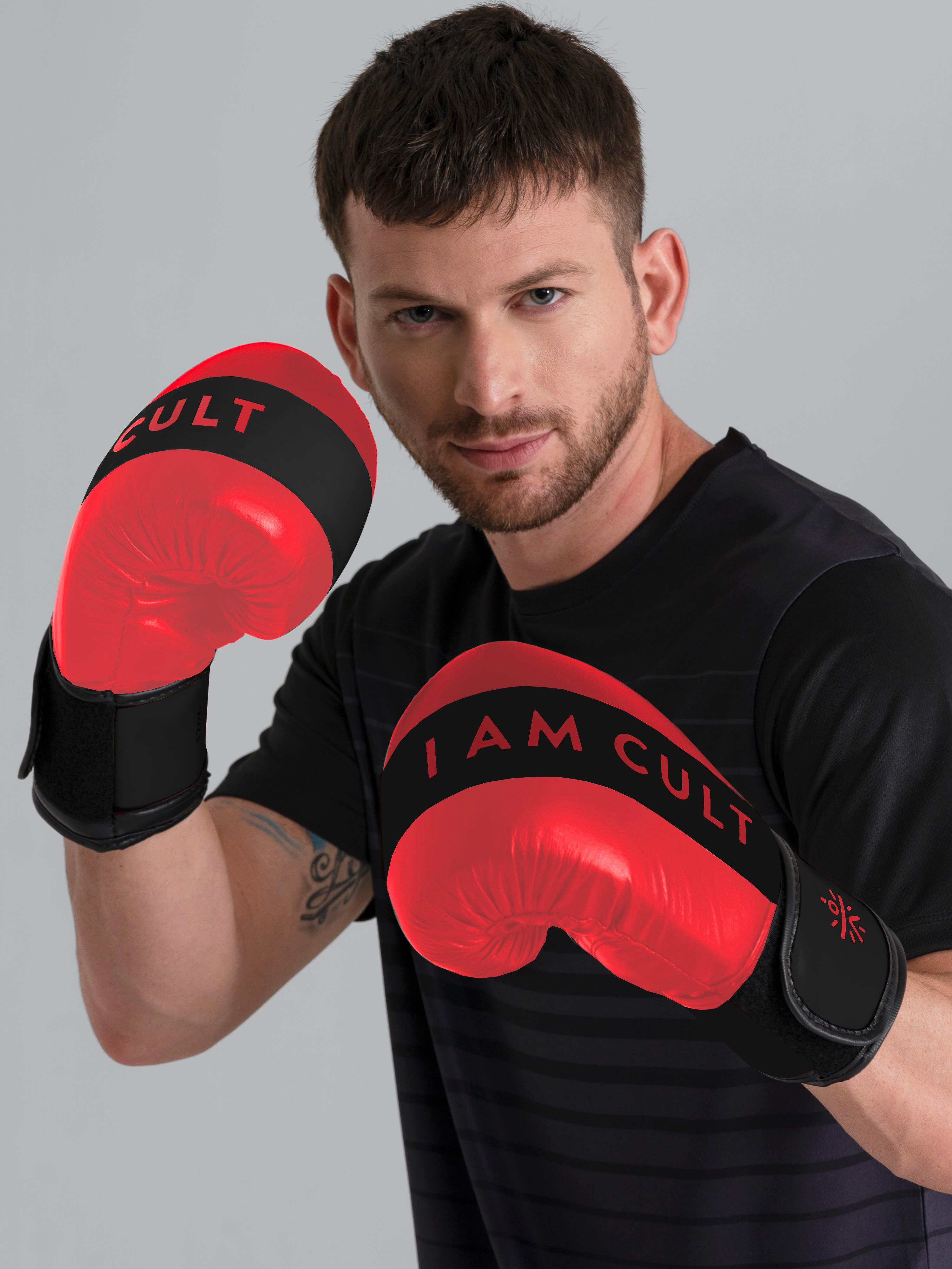 Combo Boxing Gloves with Handwraps