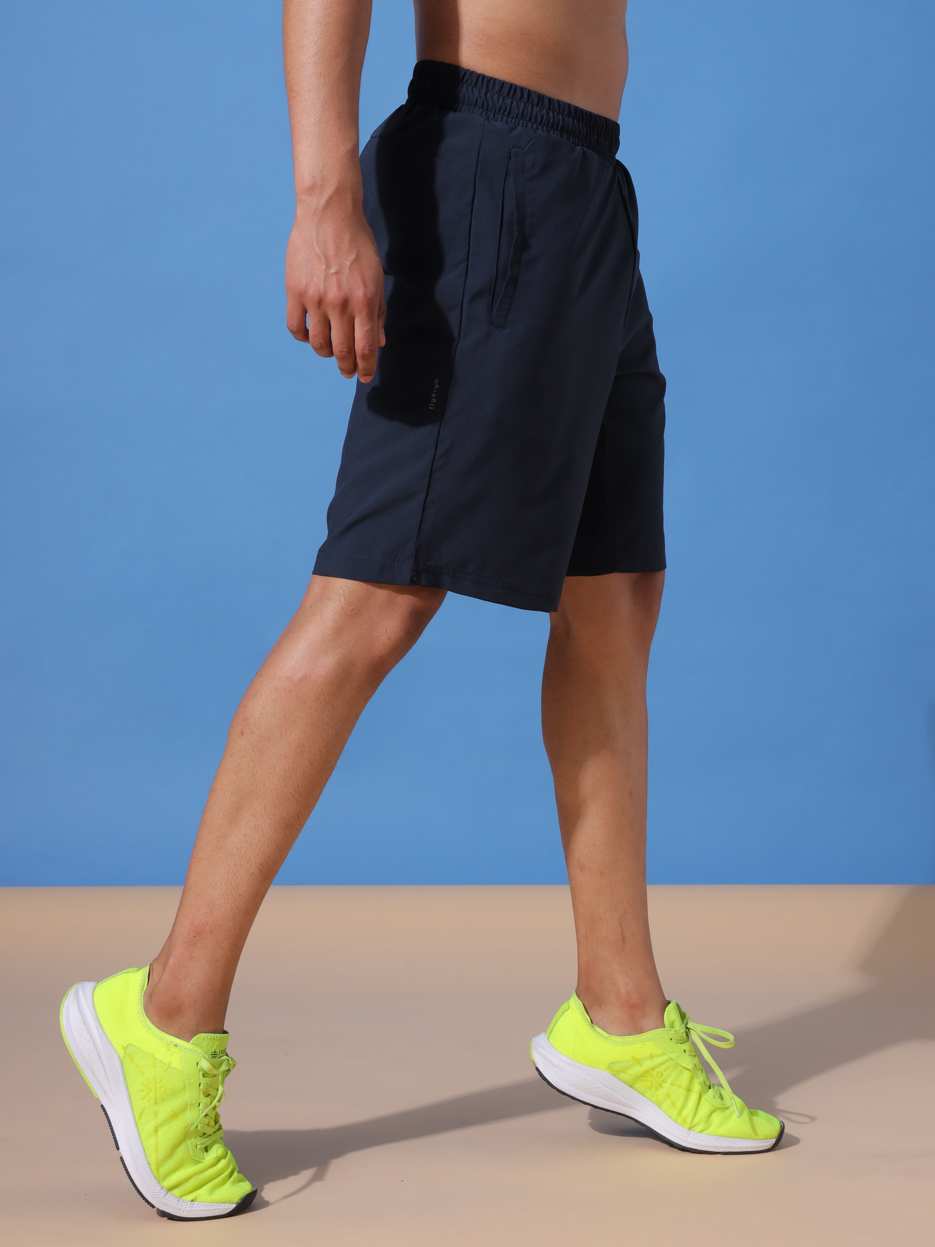 Graphic Print Workout Shorts