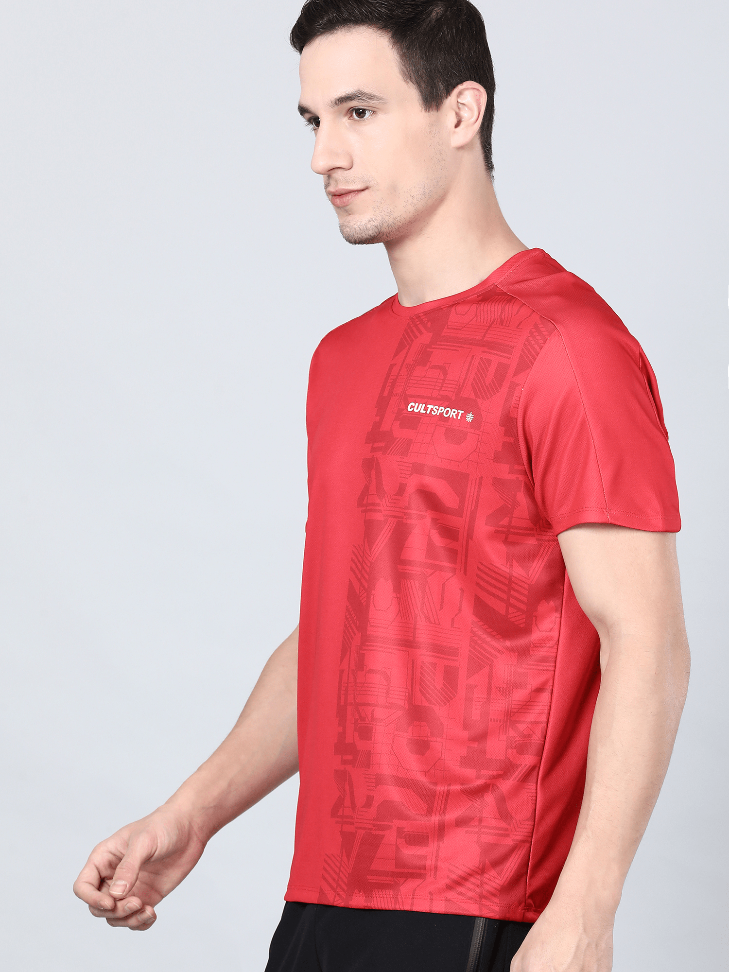 Dugout 2-face Red Gym Tee