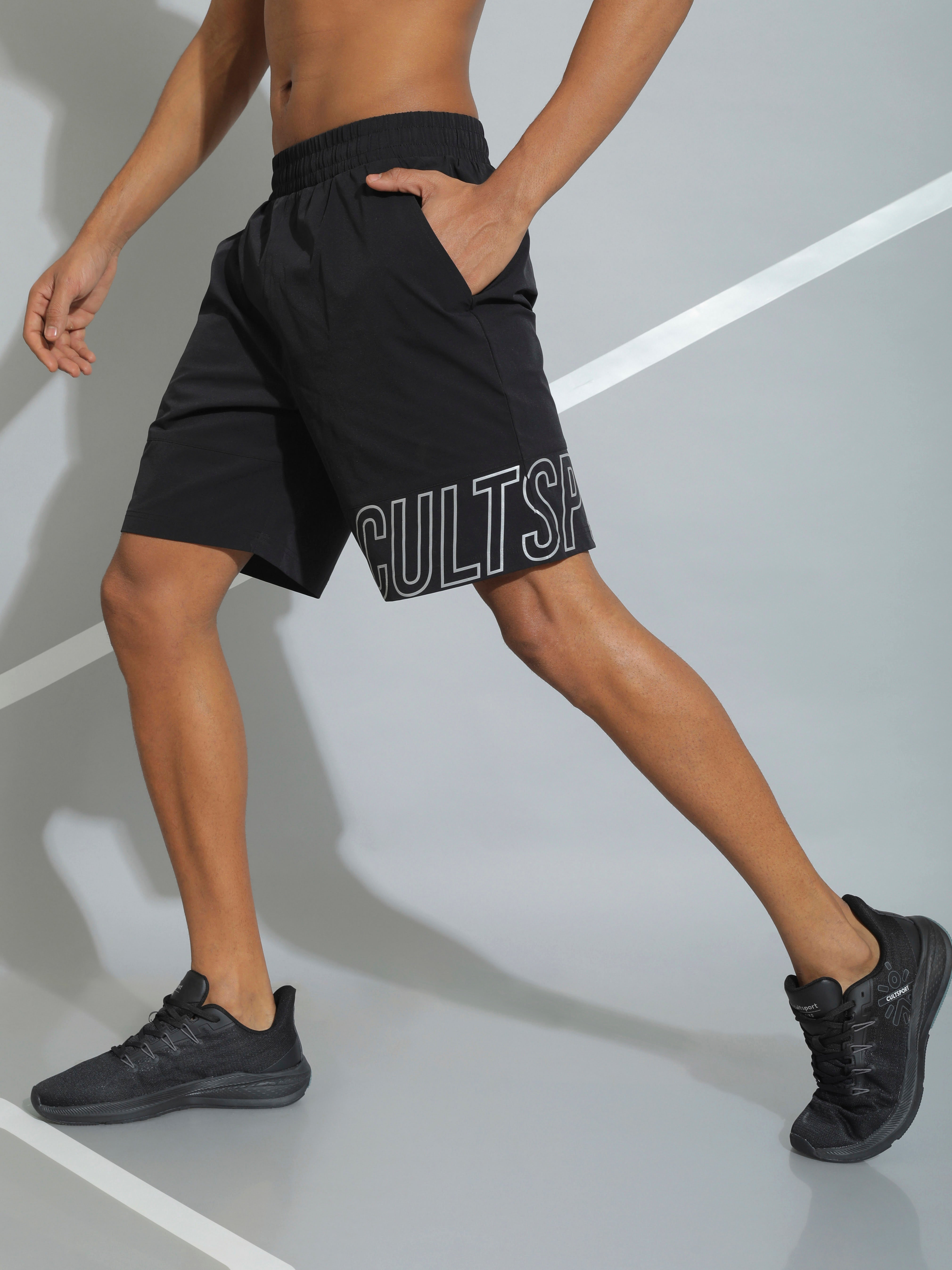 Placement Print Active Shorts