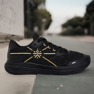 cult Flomo Men Running Shoes - Black/Gold
