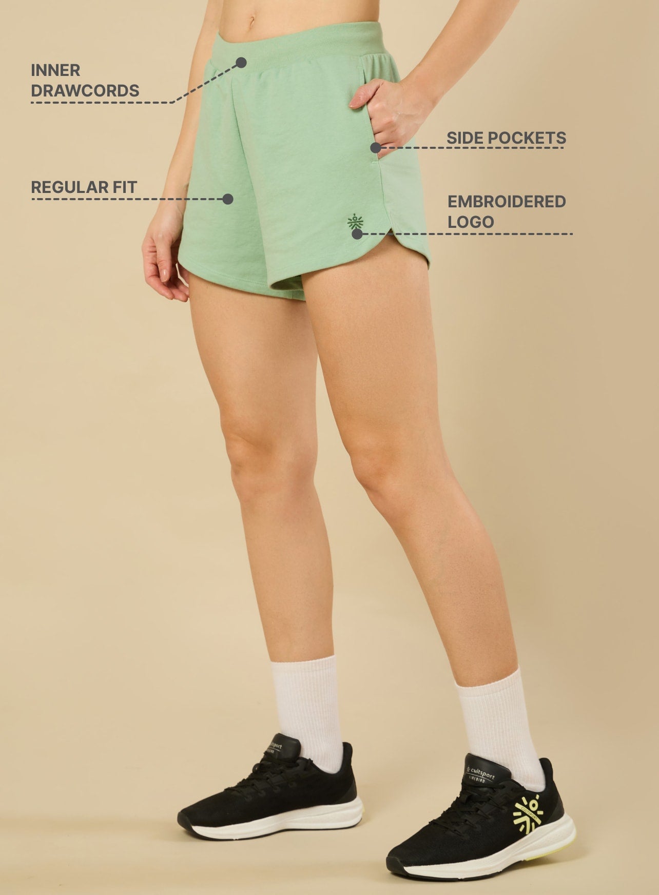 Cult Play Green shorts