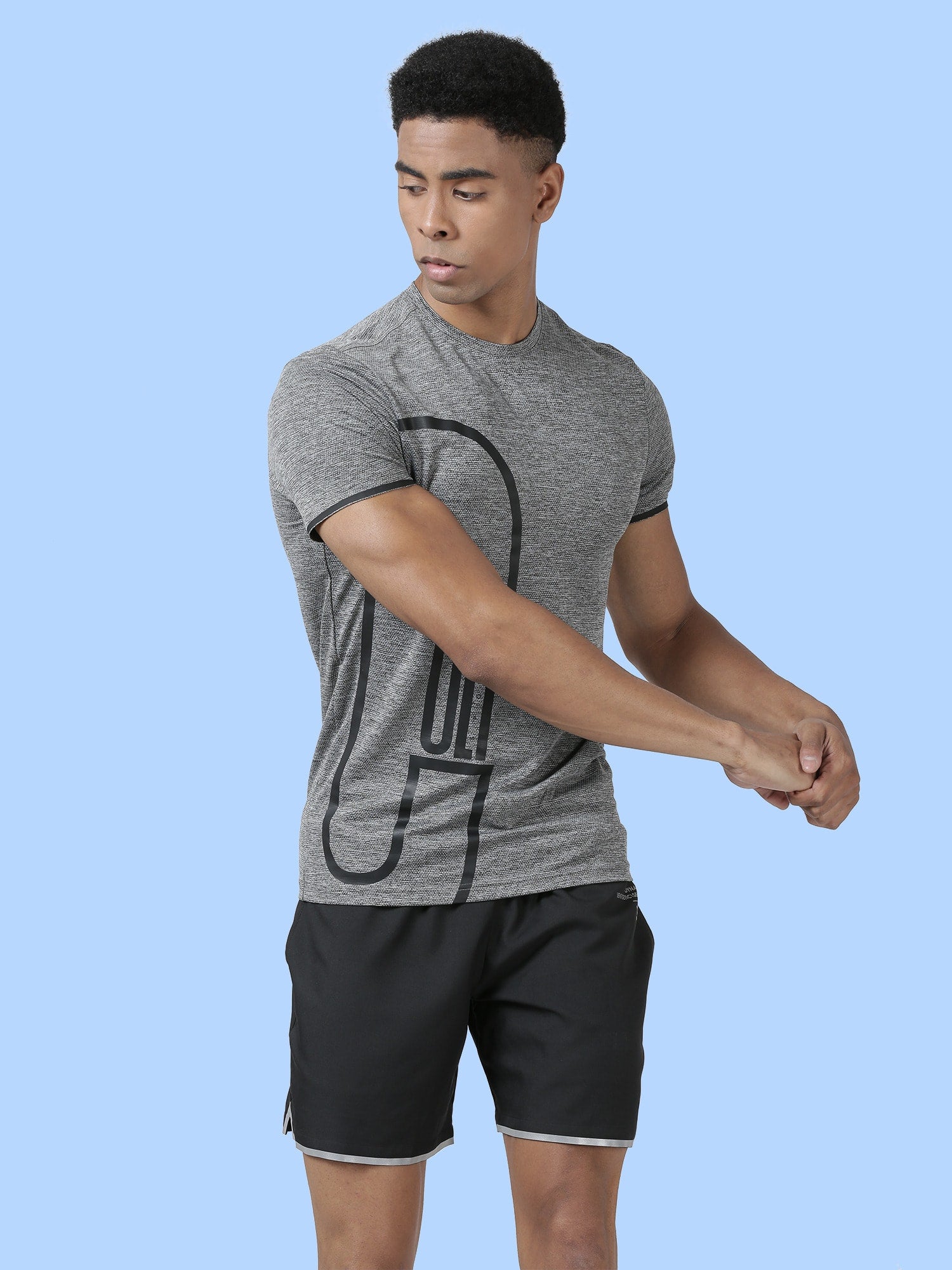 Blakout Insignia Grey Slim Tee