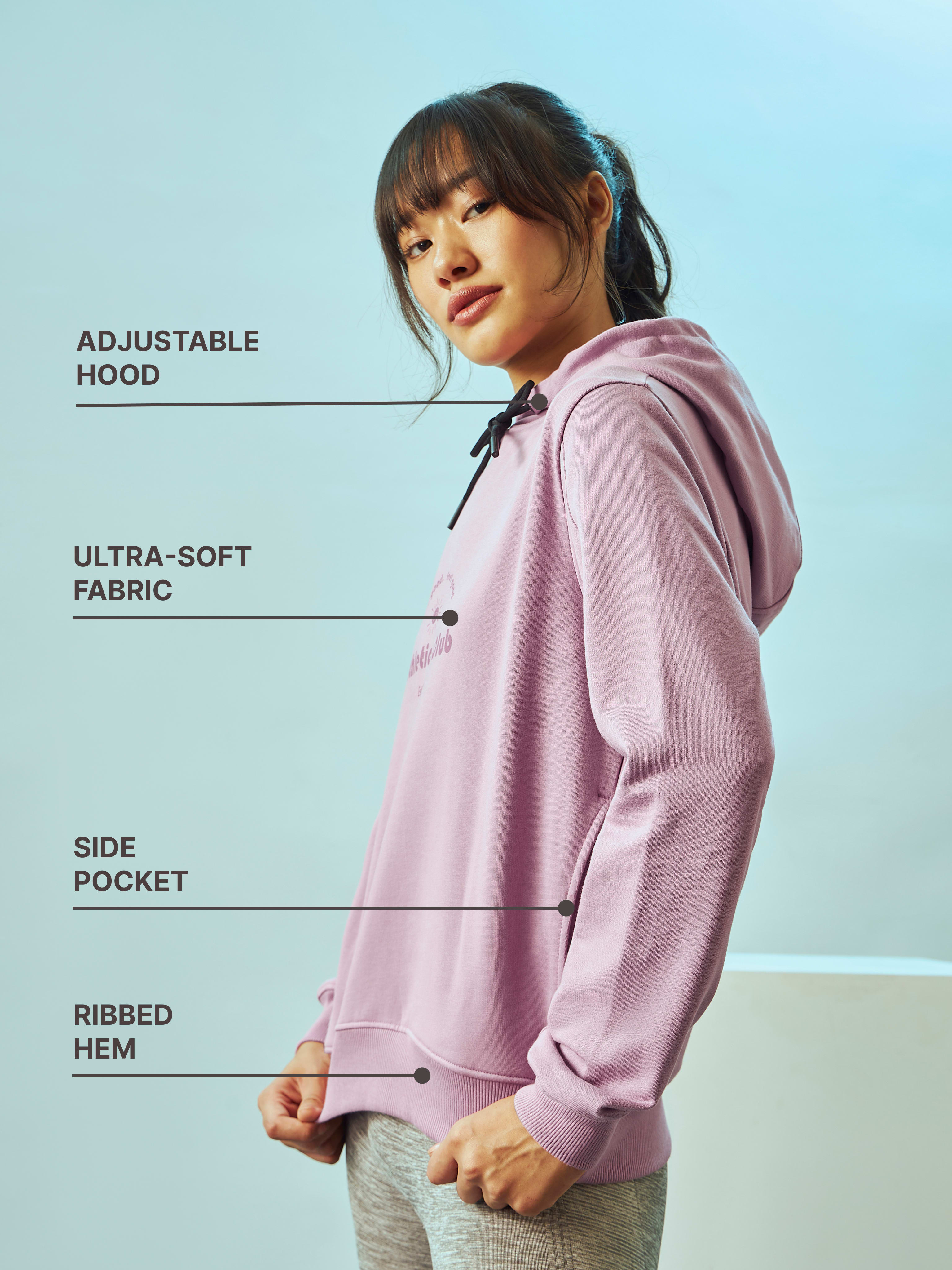 Typographic Print Sweatshirt with Pockets