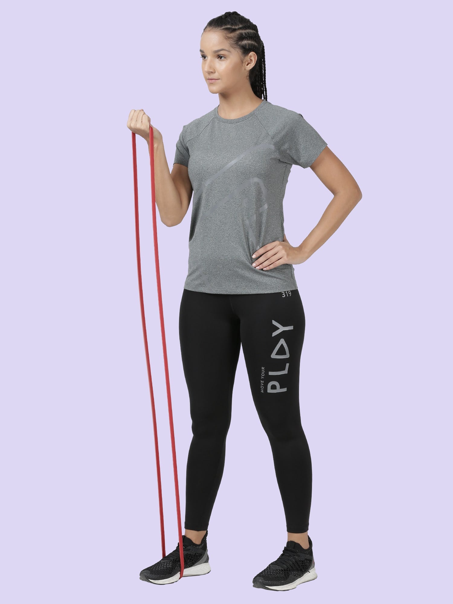 Blakout Insignia Grey Slim Tee