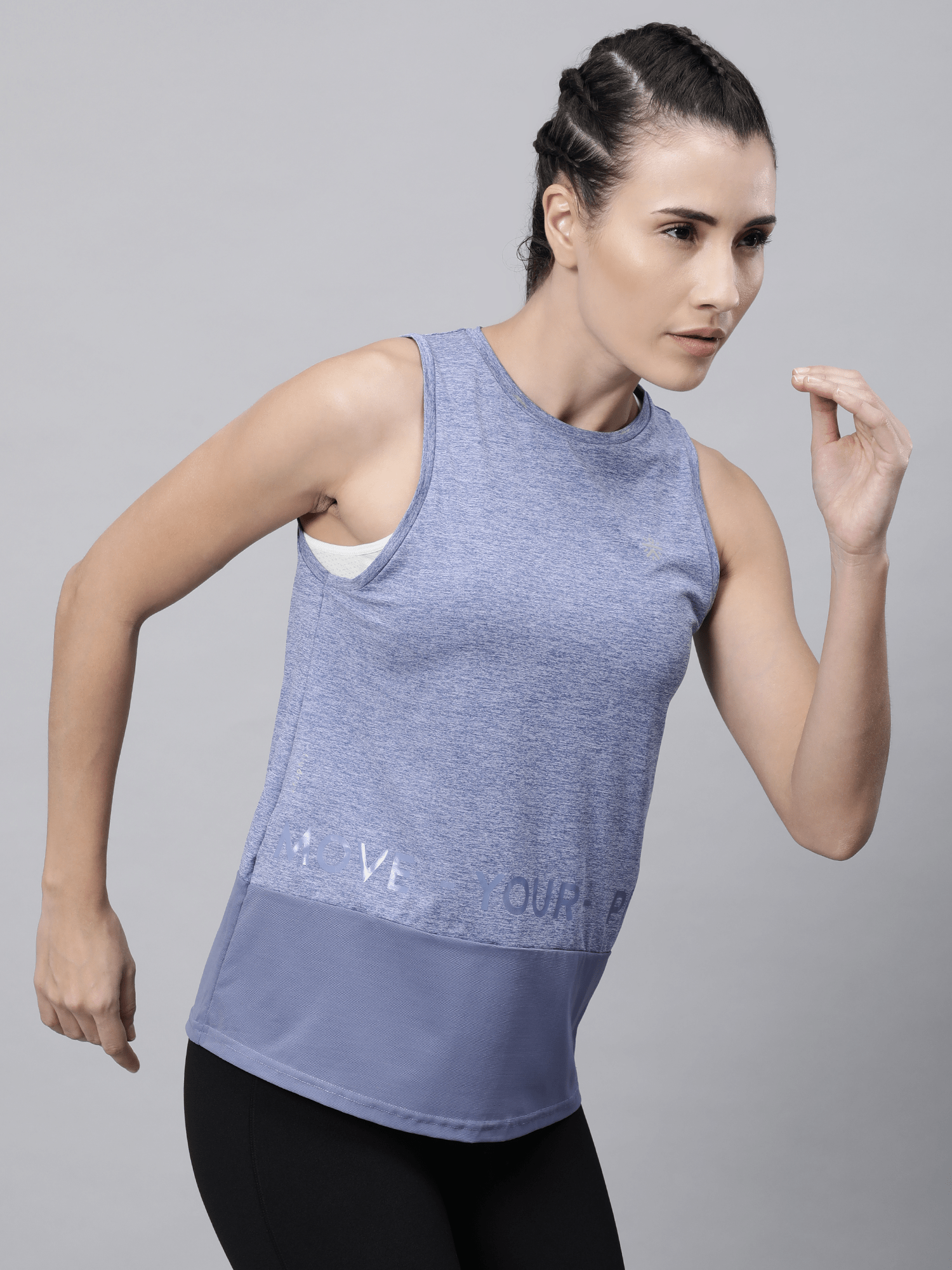 Knockout Mesh Panel Tank Top