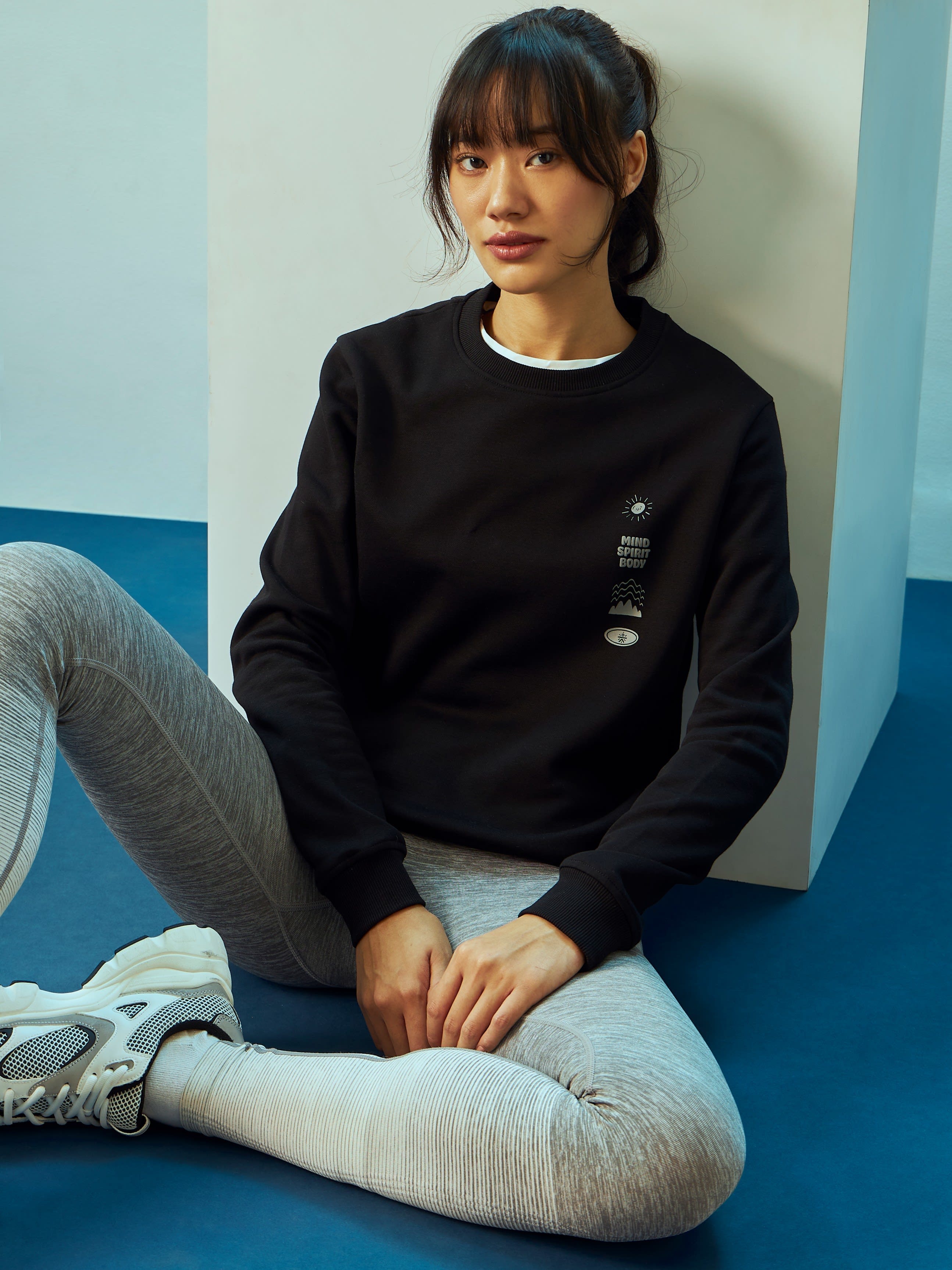 Sweatshirt with Kangaroo Pocket