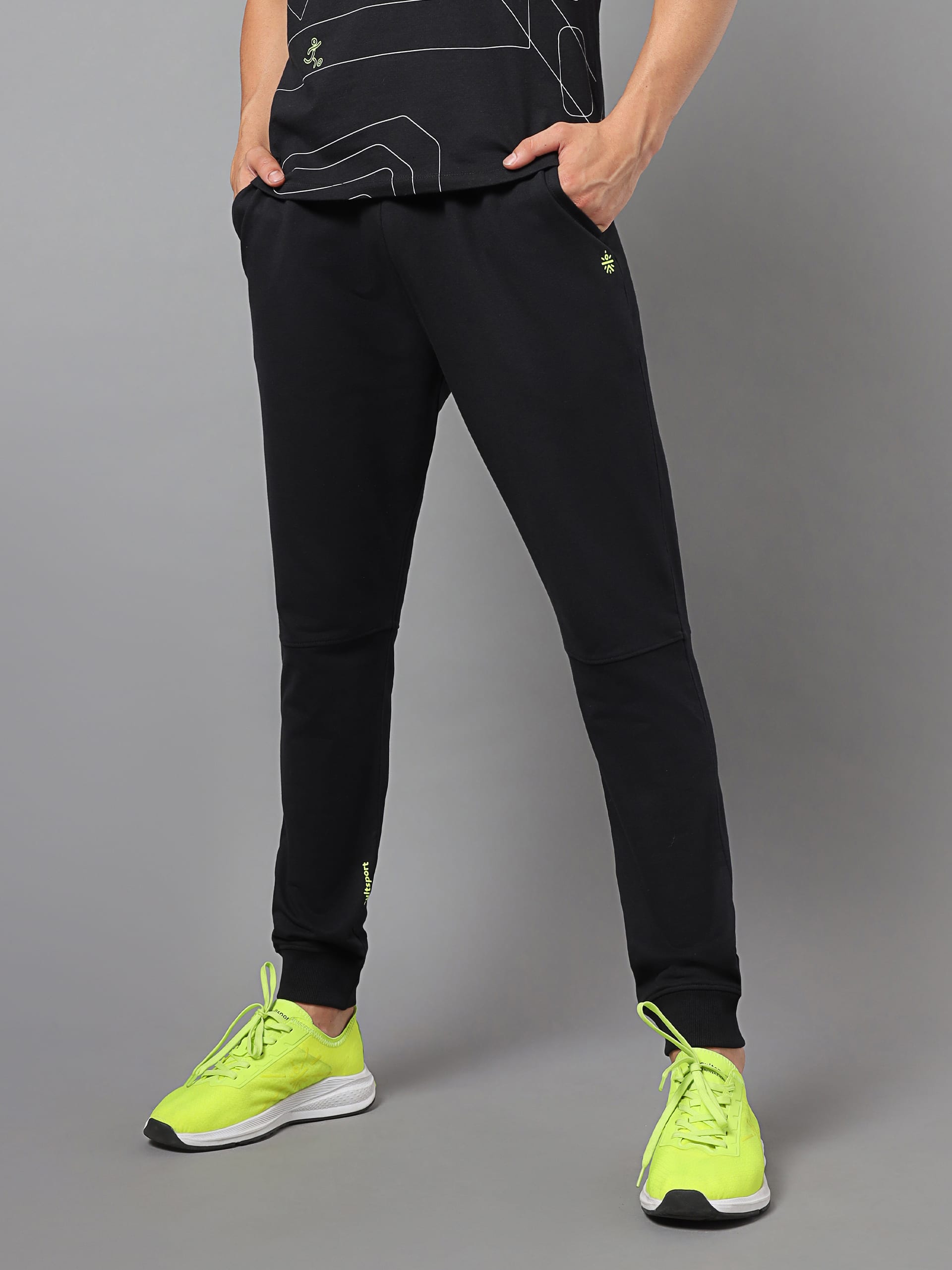 Neon Pop Solid Joggers
